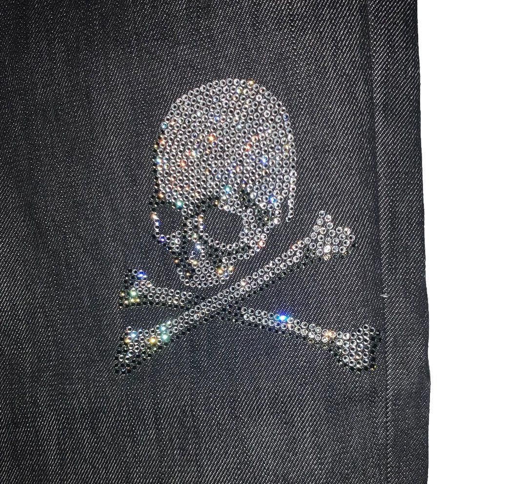 Mastermind Japan mmj 14ss Isetan limited crystal gold black one wash L N/T Size US 34 / EU 50 - 6 Thumbnail