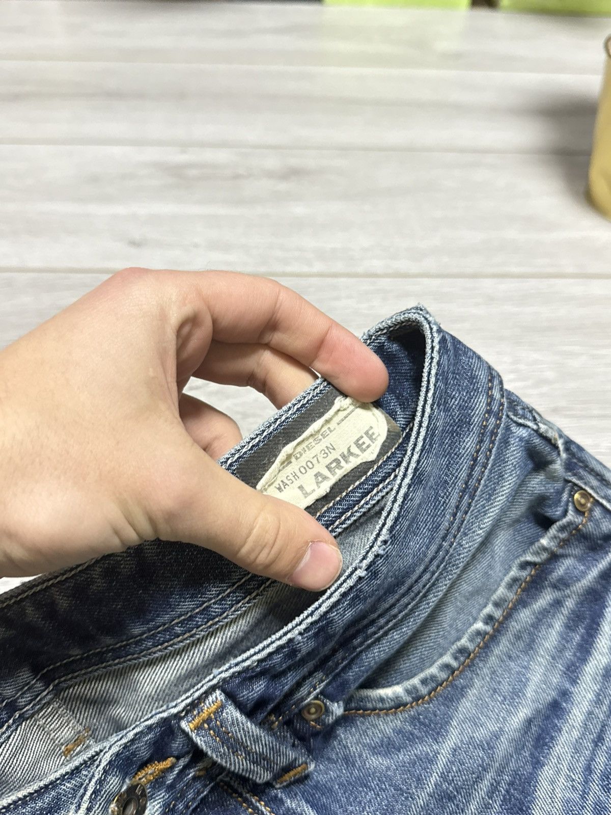 Diesel CRAZY DIESEL LARKEE JEANS Size US 30 / EU 46 - 7 Thumbnail