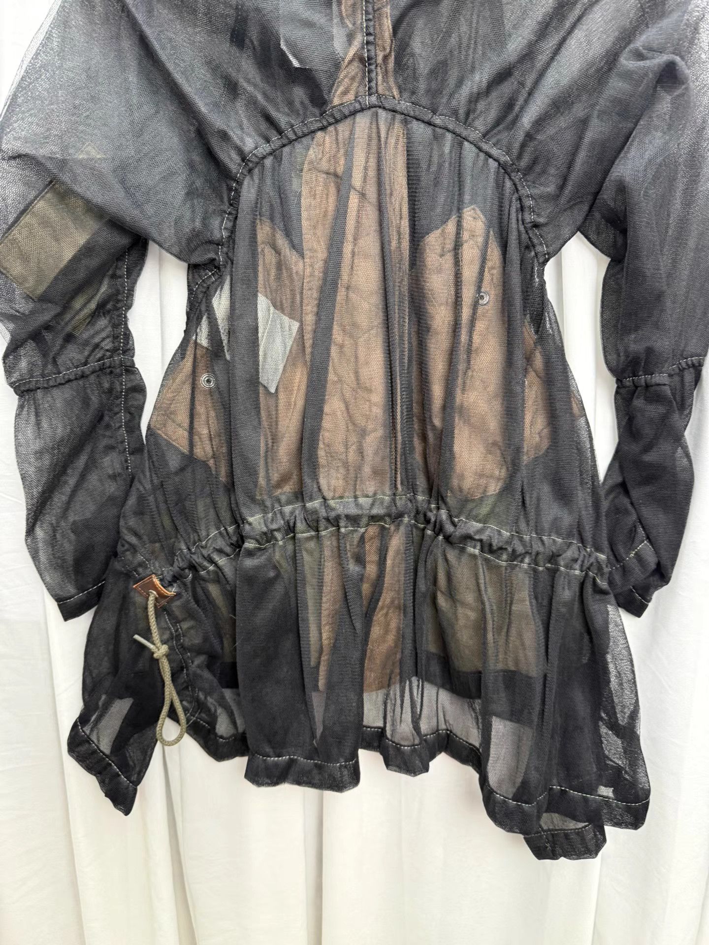 Junya Watanabe Junya Watanabe Military Mesh Deconstructed Coat K20 Size US XS / EU 42 / 0 - 3 Thumbnail