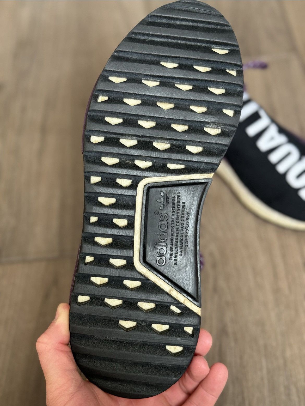 Adidas × Pharrell Adidas NMD x Pharell Williams han race sneakers shoes Size US 8 / EU 41 - 5 Thumbnail