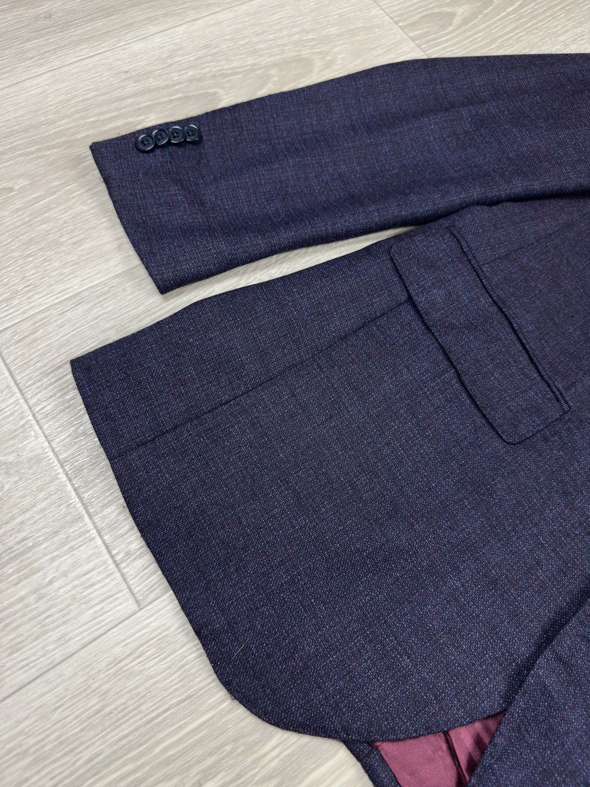 Loro Piana Henry by Loro Piana Blazer Wool Jacket Size 52L - 12 Thumbnail