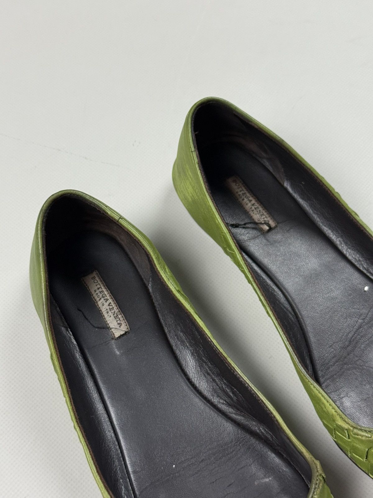 Bottega Veneta Bottega Veneta Intrecciato Knitted Leather Ballets Flats Size US 8 / IT 38 - 4 Thumbnail
