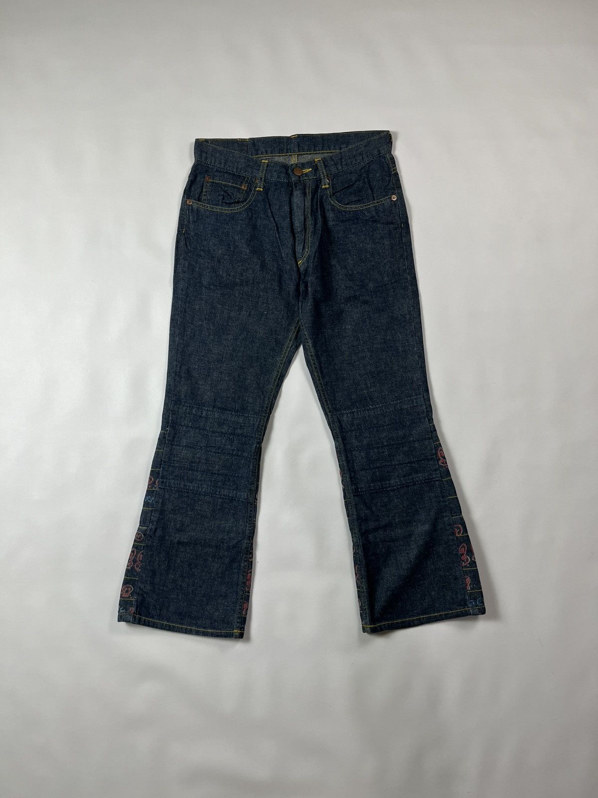Hysteric Glamour HYSTERIC GLAMOUR KINKY FLARE JEANS Size 29" - 1 Thumbnail