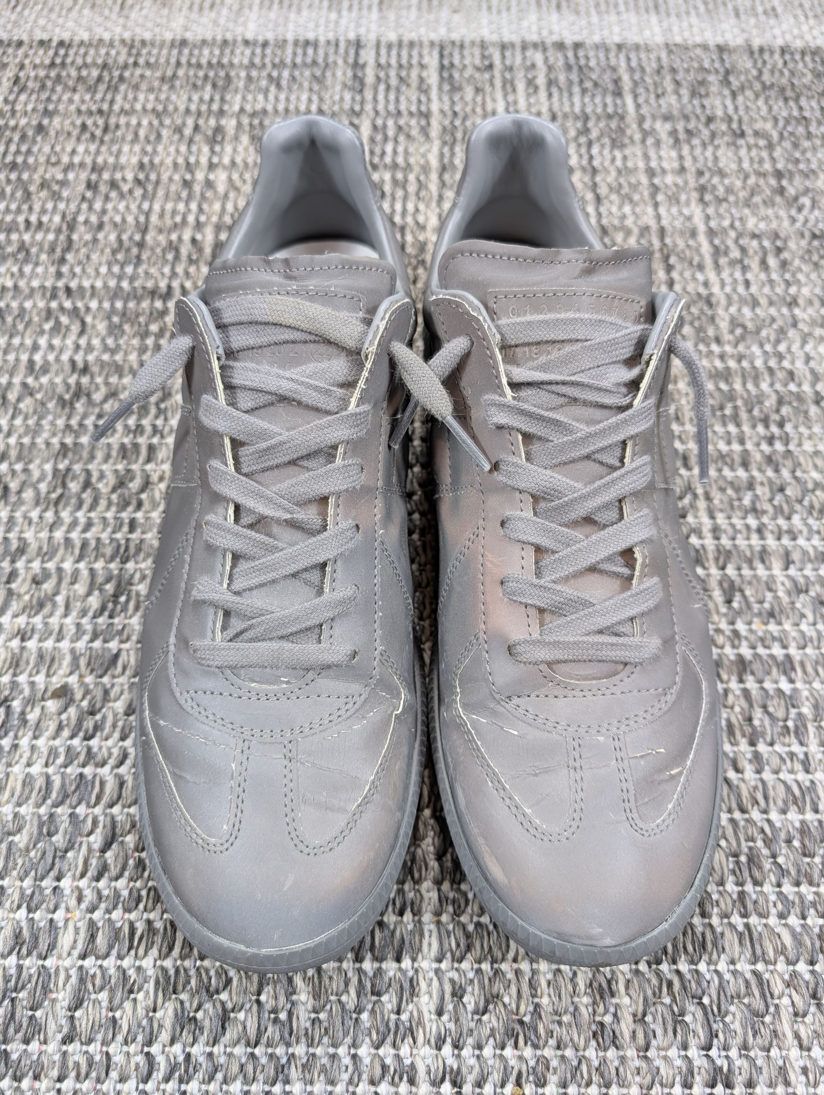Maison Margiela Maison Margiela Gat 3M Reflective Grey Silver Sneakers Size US 9 / EU 42 - 2 Thumbnail