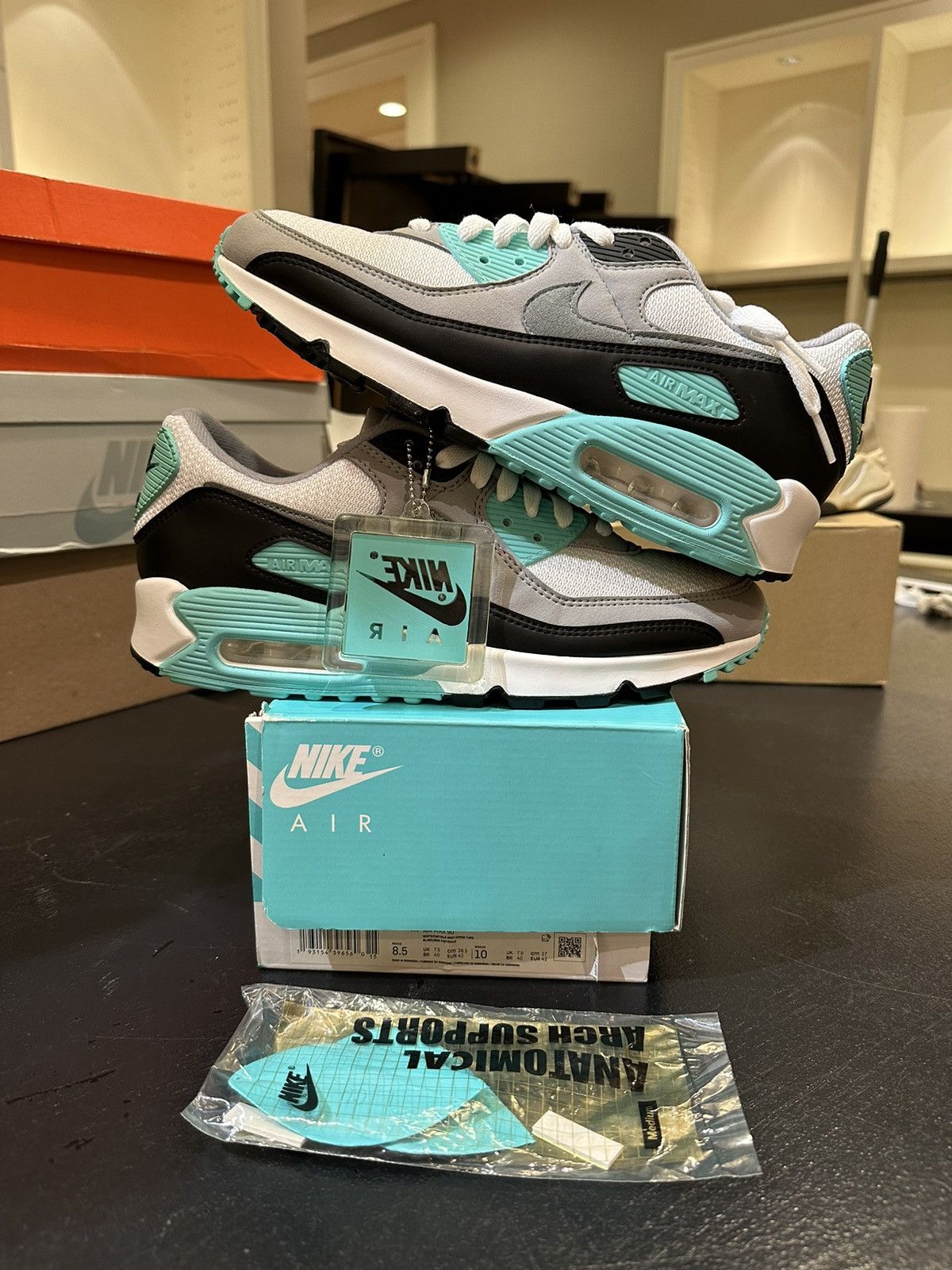 Nike Air max 90 refract turquoise Size US 8.5 / EU 41-42 - 1 Thumbnail