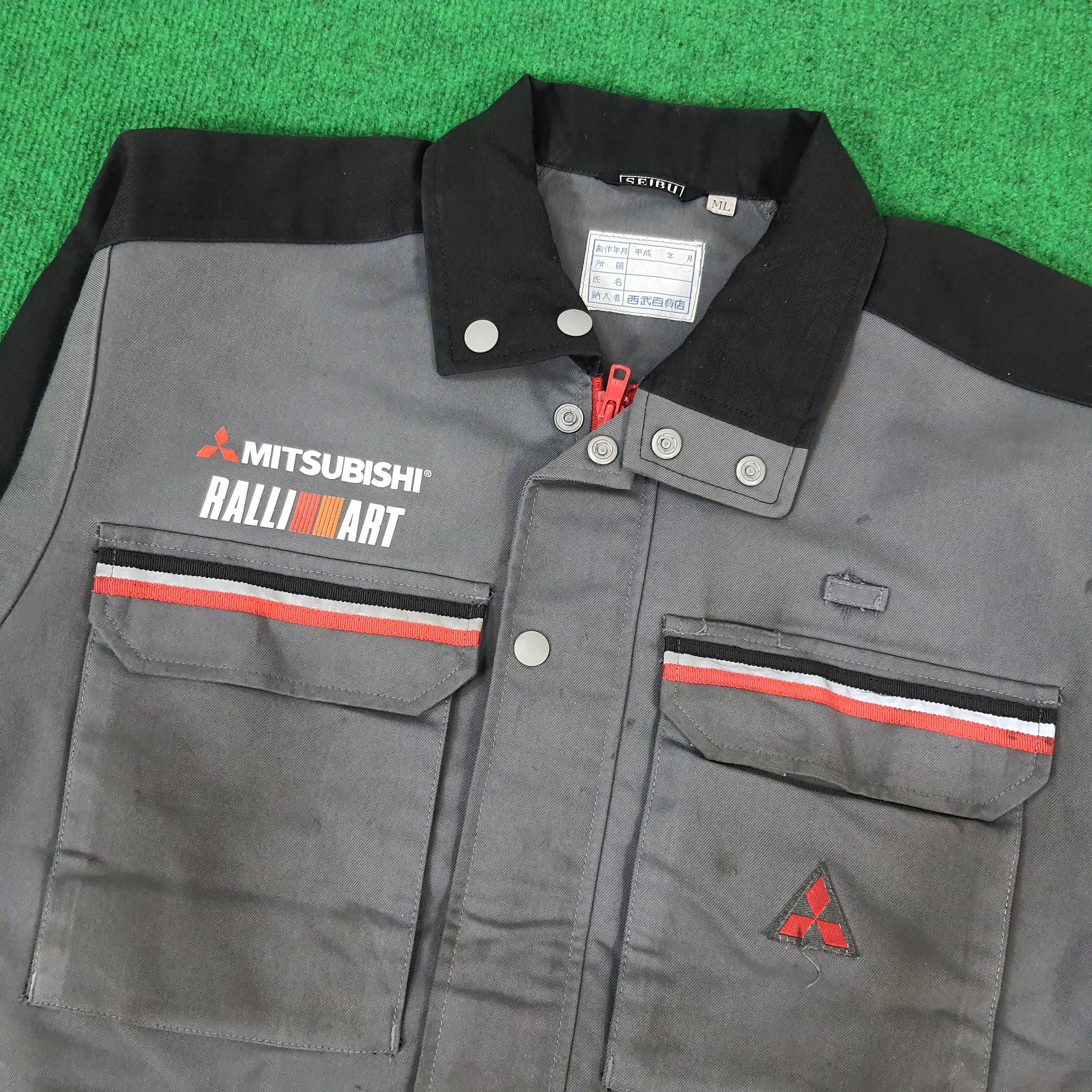 Japanese Brand × Vintage Vintage Mitsubishi RalliArt Japan Motorsports Racing Jacket Size US M / EU 48-50 / 2 - 4 Thumbnail