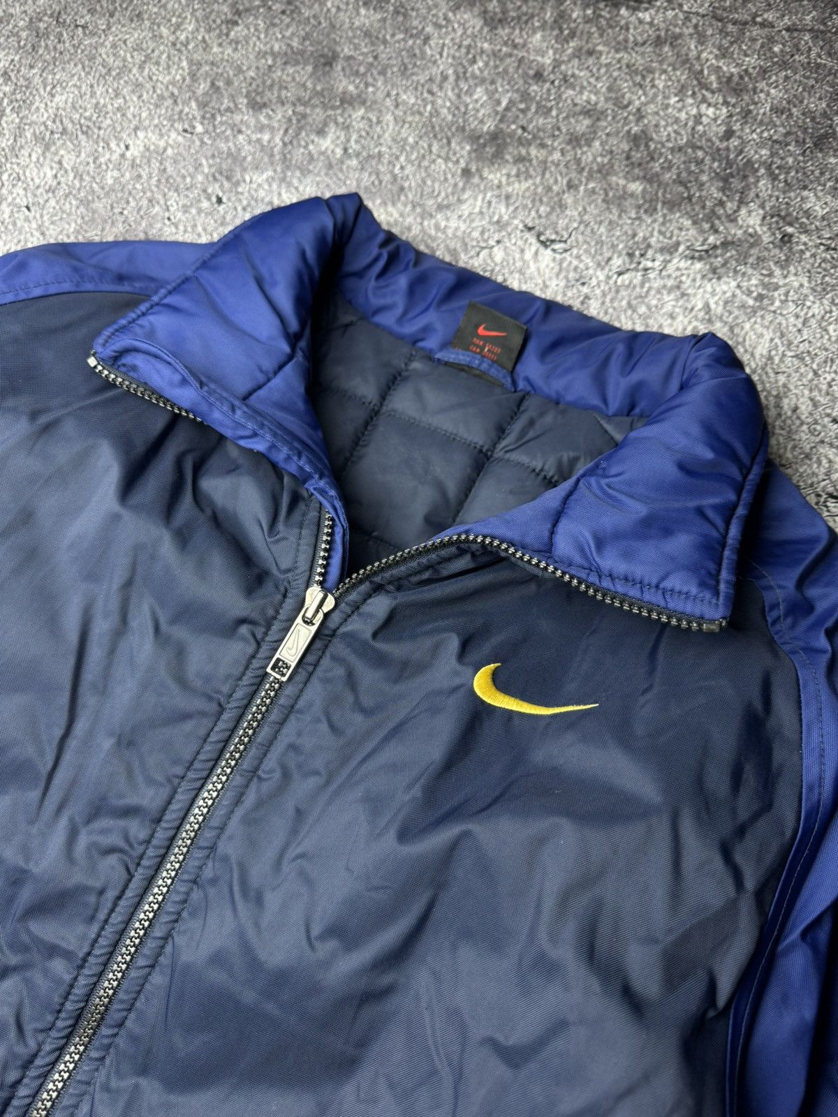 Nike × Vintage Vintage Nike Puffer Down Style Jacket fits S BIG logo Size US M / EU 48-50 / 2 - 3 Thumbnail