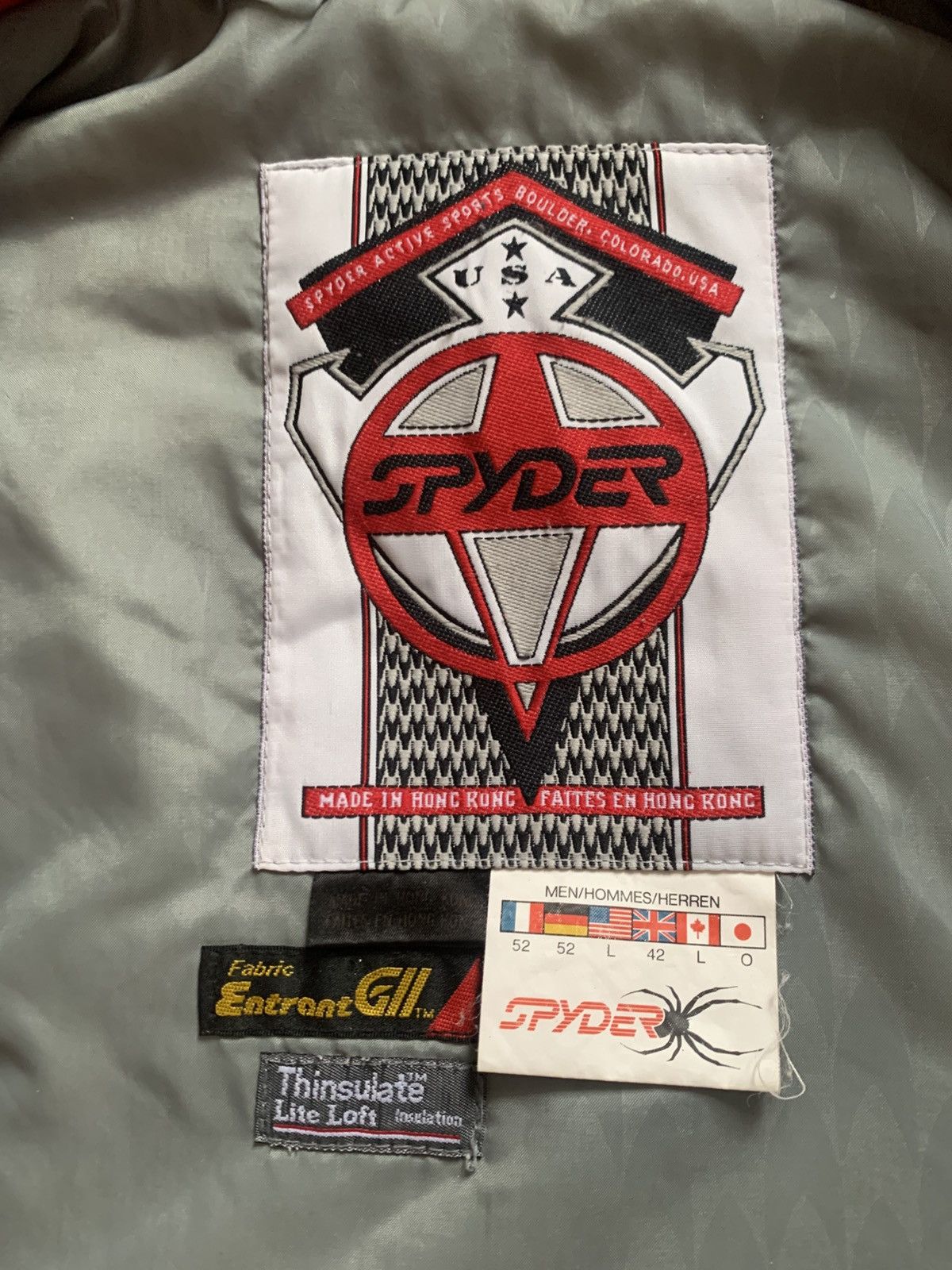 Spyder Vintage 80s Spyder USA 2 in1 Transformer Ski Jacket Rave Size US L / EU 52-54 / 3 - 10 Thumbnail