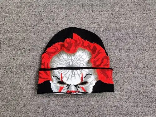 Other IT Pennywise Clown Flip Down Beanie Ski Mask Hat Size ONE SIZE - 3 Thumbnail