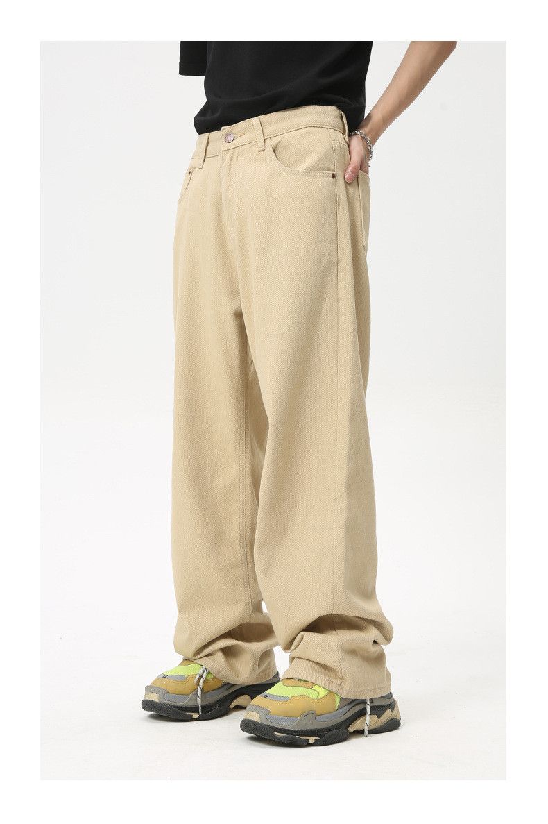 Japanese Brand × Jean Vintage Khaki Casual Wide Leg Jeans Size US 32 / EU 48 - 1 Thumbnail