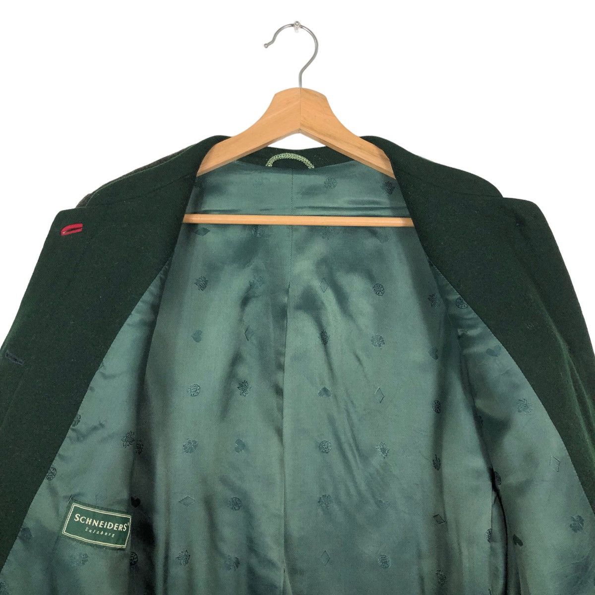 Vintage 🔥Rich Green - Military Style Design Wool Jacket Size US M / EU 48-50 / 2 - 10 Thumbnail
