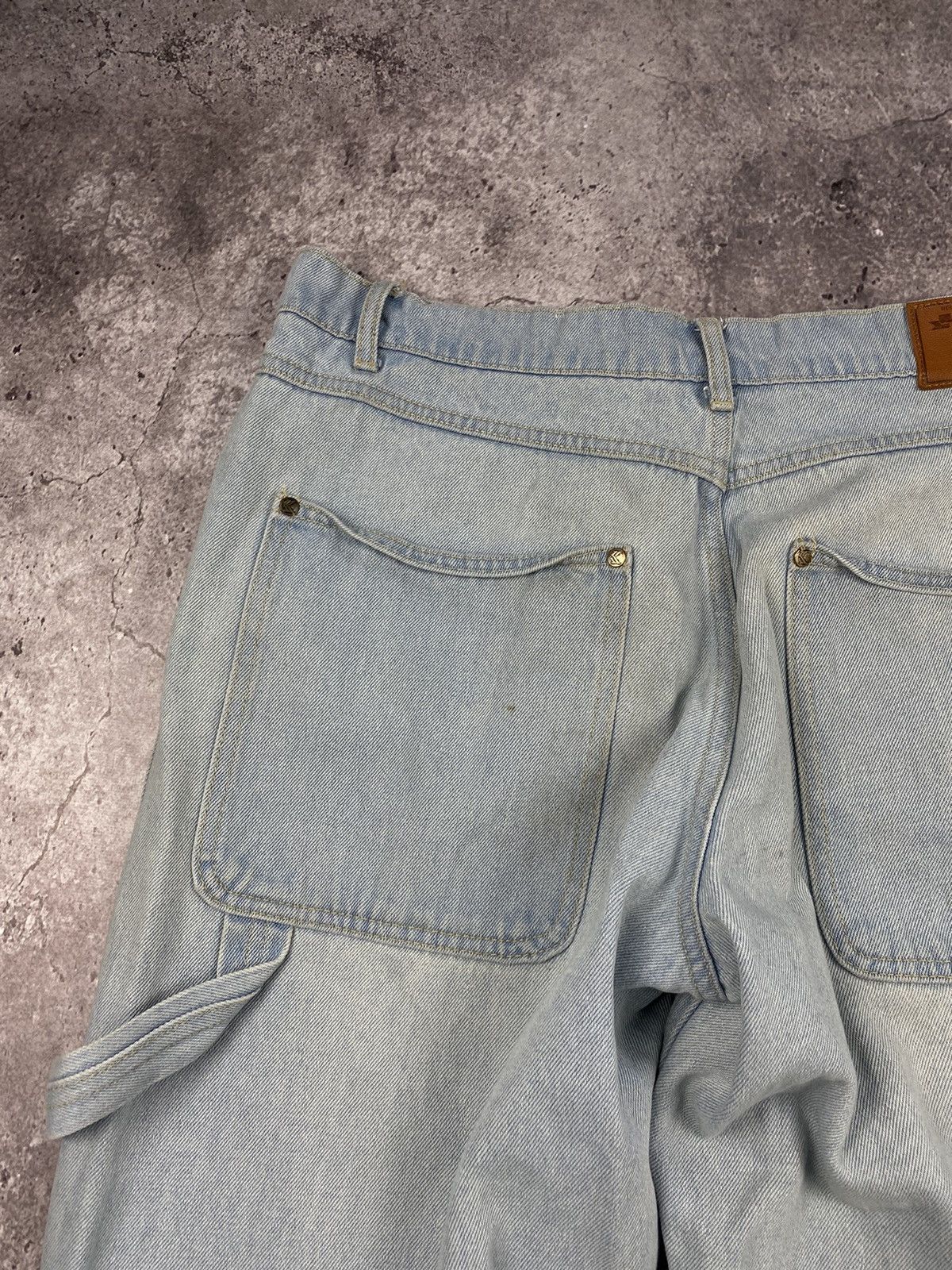 Karl Kani Vintage Karl Kani pants Faded denim thrashed distressed Size US 32 / EU 48 - 12 Thumbnail
