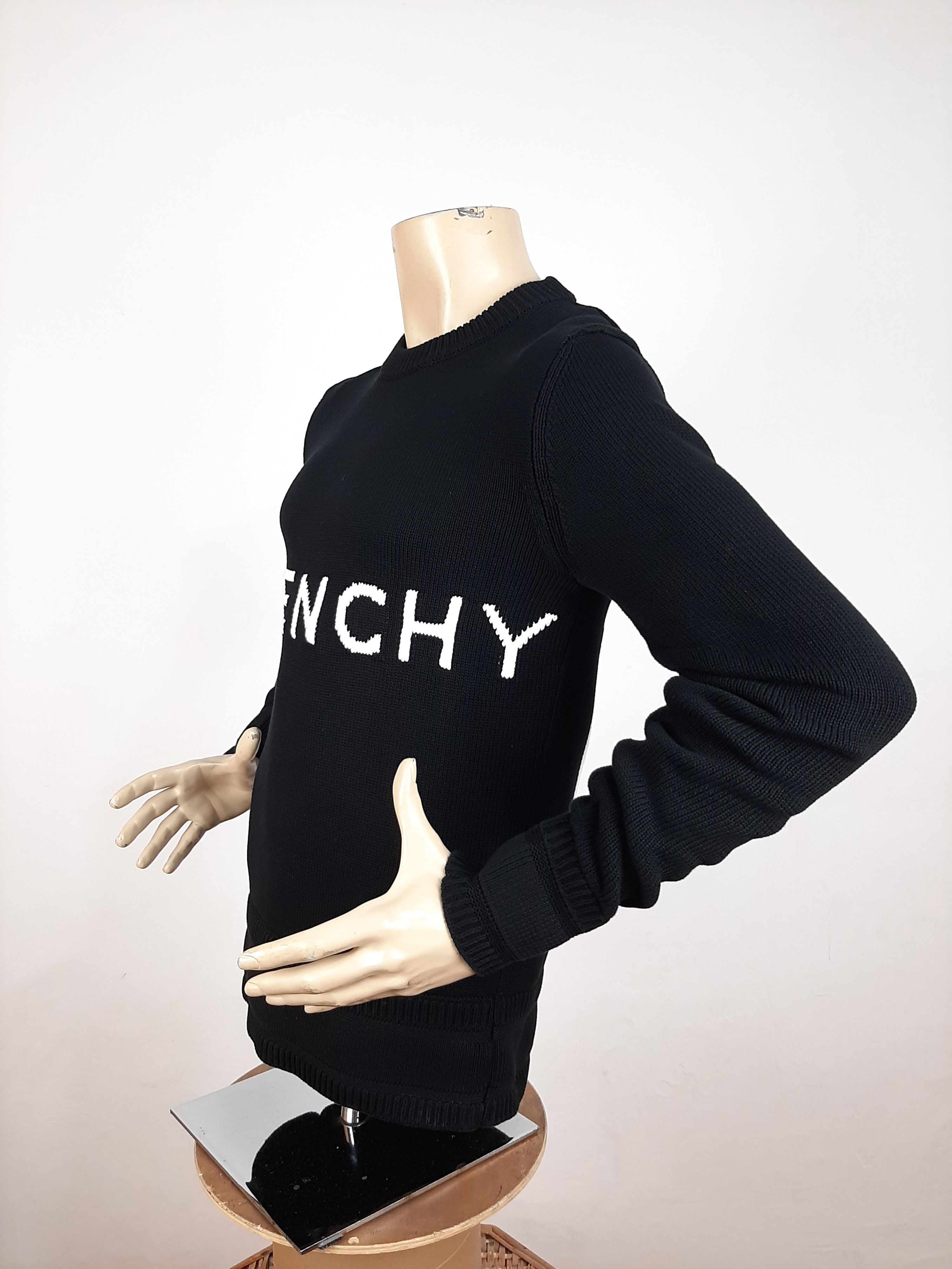 Givenchy Givenchy 4G Intarsia Sweater Black Men's Size S Size US S / EU 44-46 / 1 - 4 Thumbnail