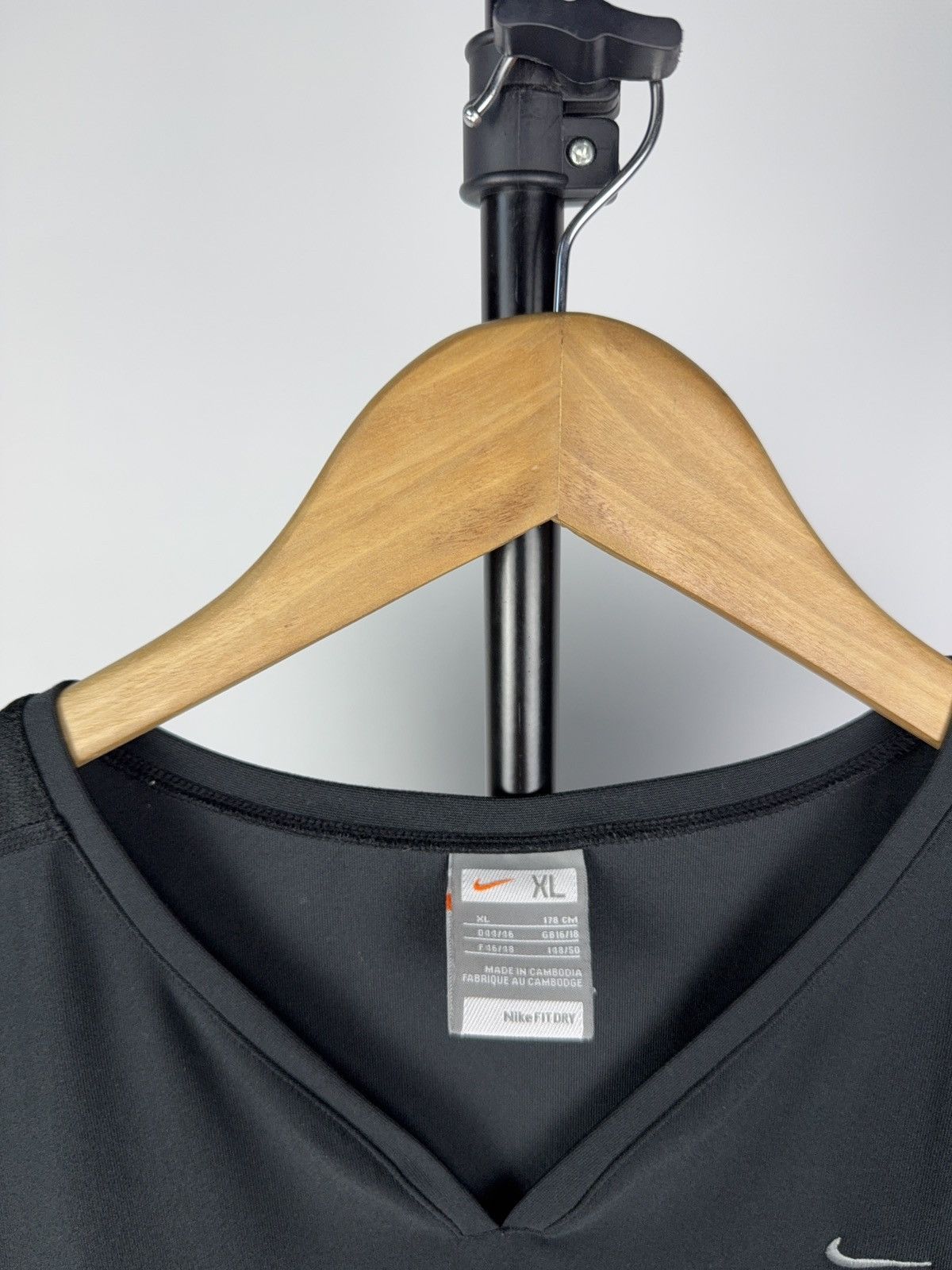 Nike Vintage 00s Nike Tank Top Mini Swoosh Y2K Style Oversized Size XL / US 12-14 / IT 48-50 - 4 Thumbnail