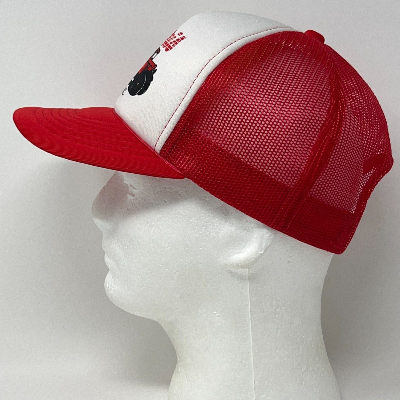 Vintage Vintage 80s Henris Supply Inc Trucker Hat Baseball Cap Red Size ONE SIZE - 6 Thumbnail