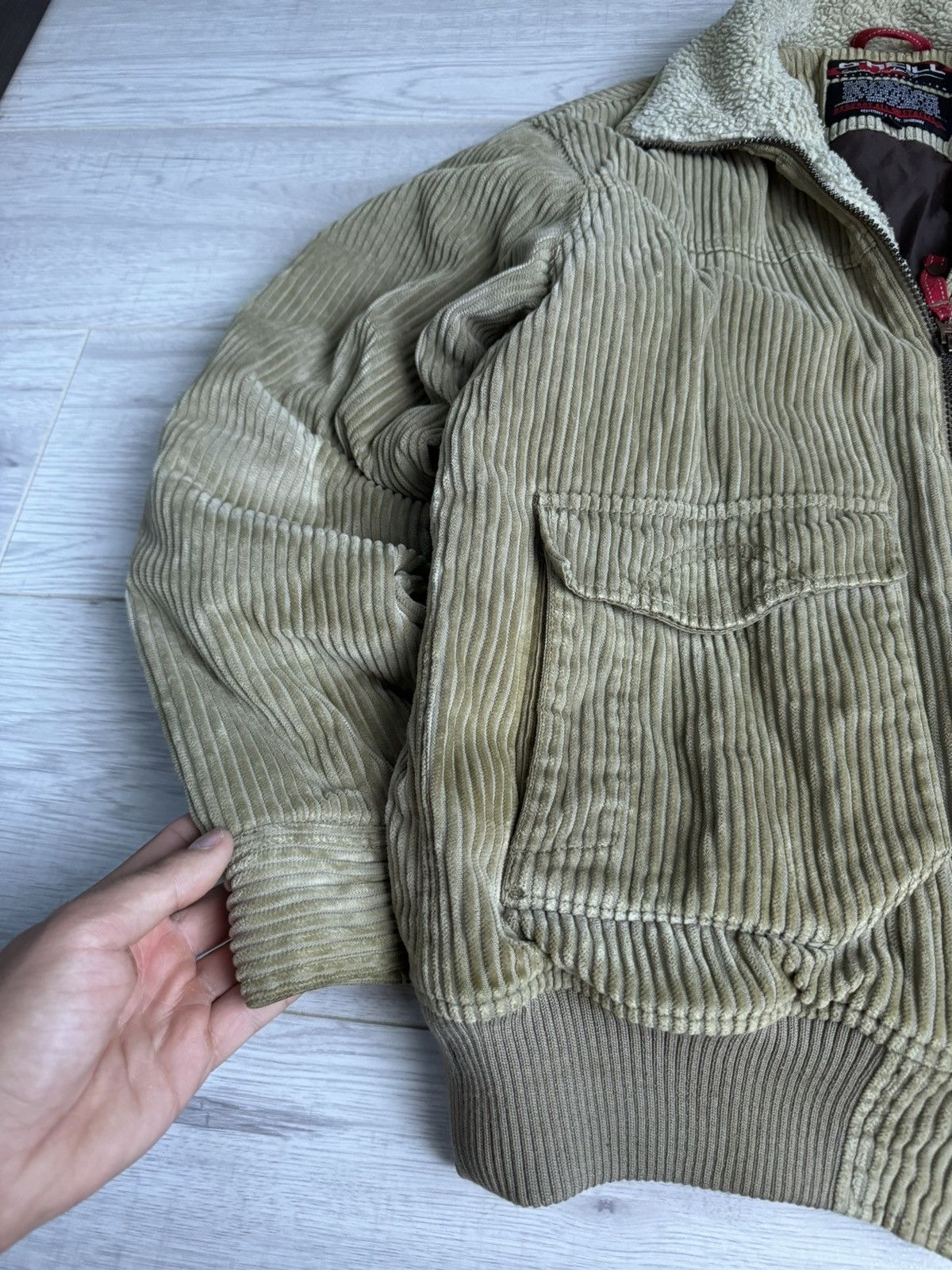 O'Neill × Vintage Vintage bomber Velvet Jacket O’Neill Size US M / EU 48-50 / 2 - 2 Thumbnail