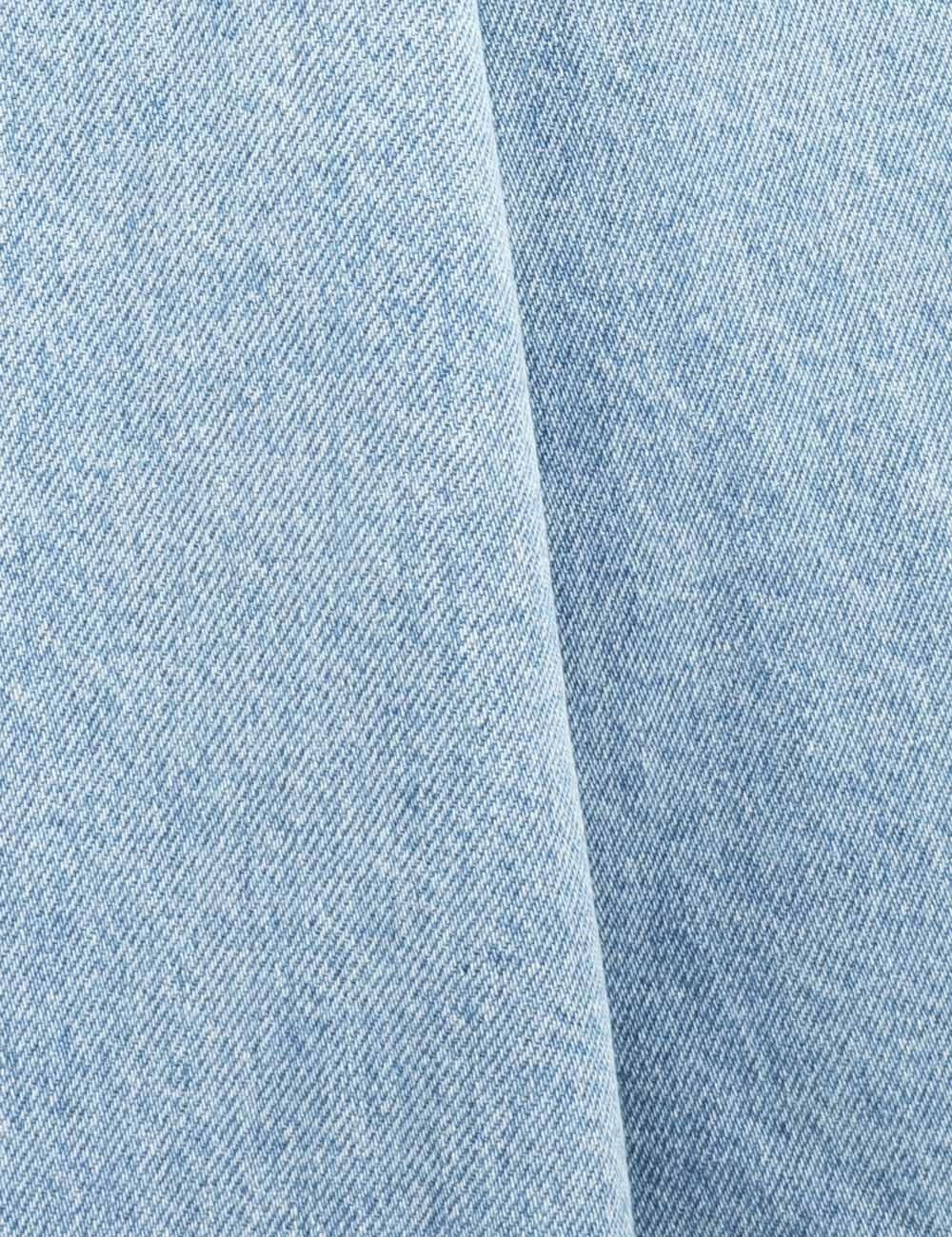 Zimmermann oc11z1025 Crush Denim Full Midi Skirt in Blue Size 32" / US 10 / IT 46 - 6 Thumbnail
