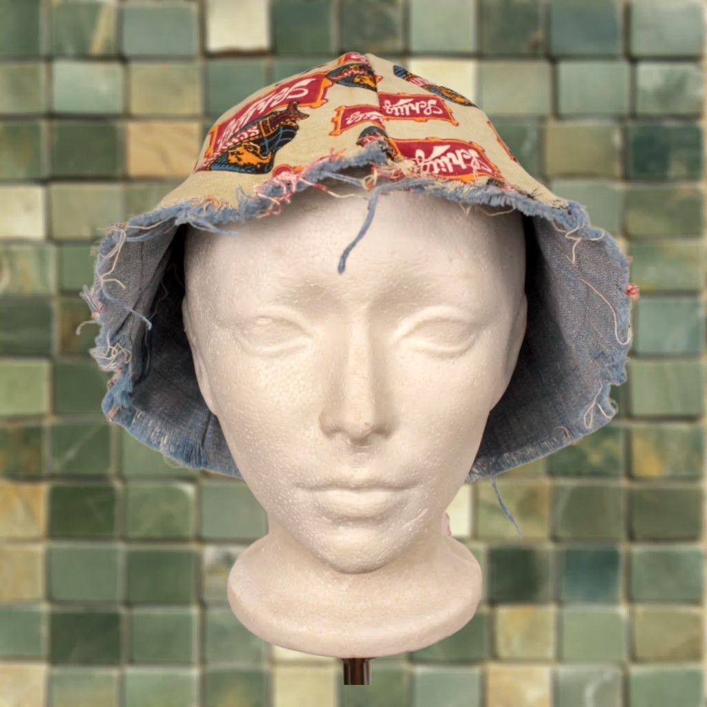 Vintage VINTAGE Schlitz Beer Advertisement Bucket Hat 60s Green Mens Size ONE SIZE - 1 Thumbnail