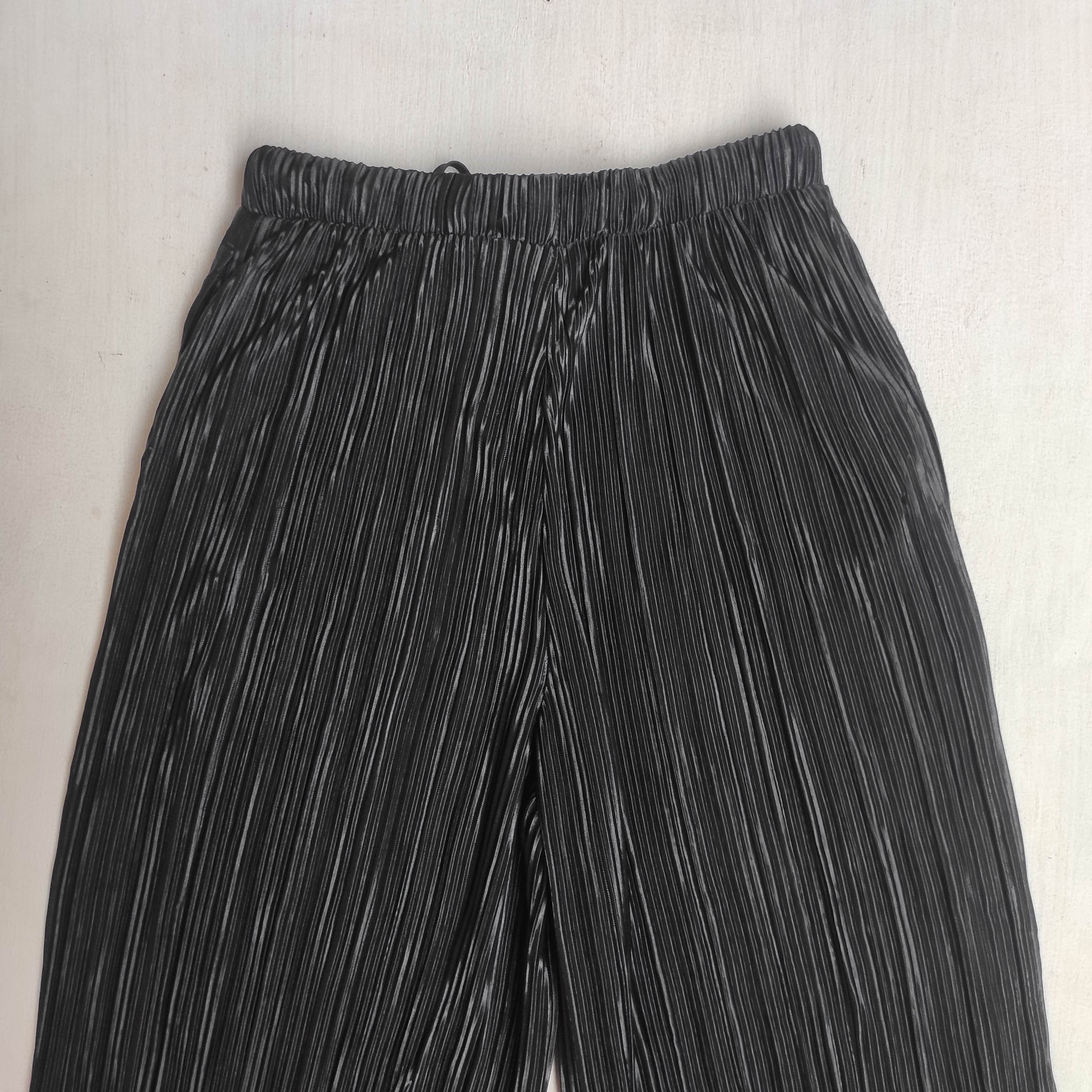GU GU Flare Pleats Pants Size US 28 / EU 44 - 13 Thumbnail