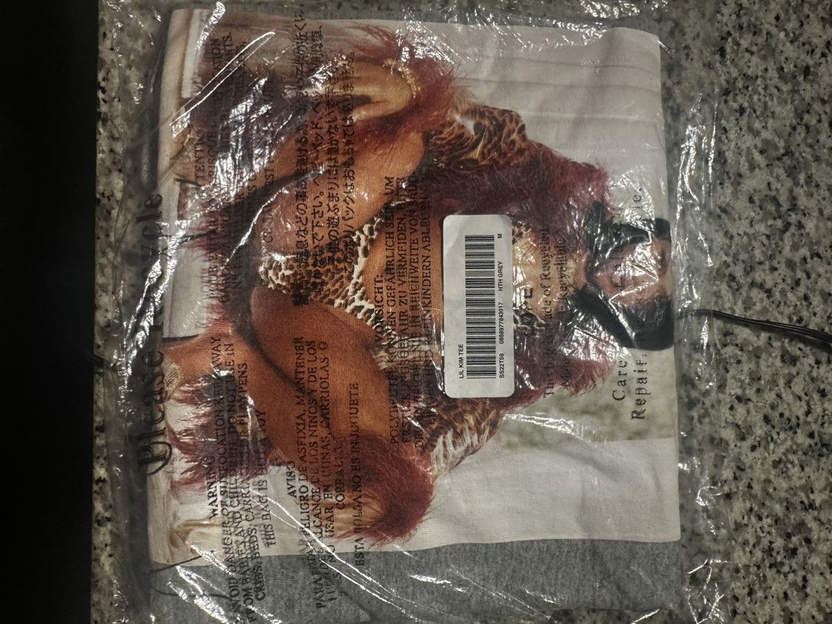 Supreme Supreme Lil Kim Photo Tee Grey Medium Size US M / EU 48-50 / 2 - 3 Thumbnail