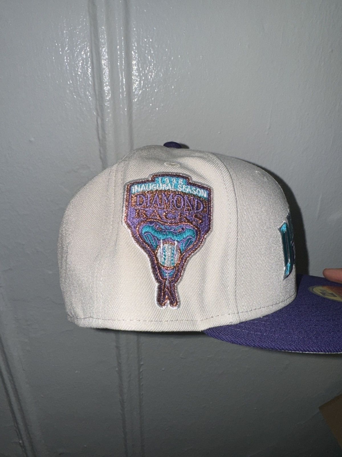 New Era New Era 59fifty Arizona Diamondbacks fitted hat size 7 1/2 Size ONE SIZE - 4 Thumbnail