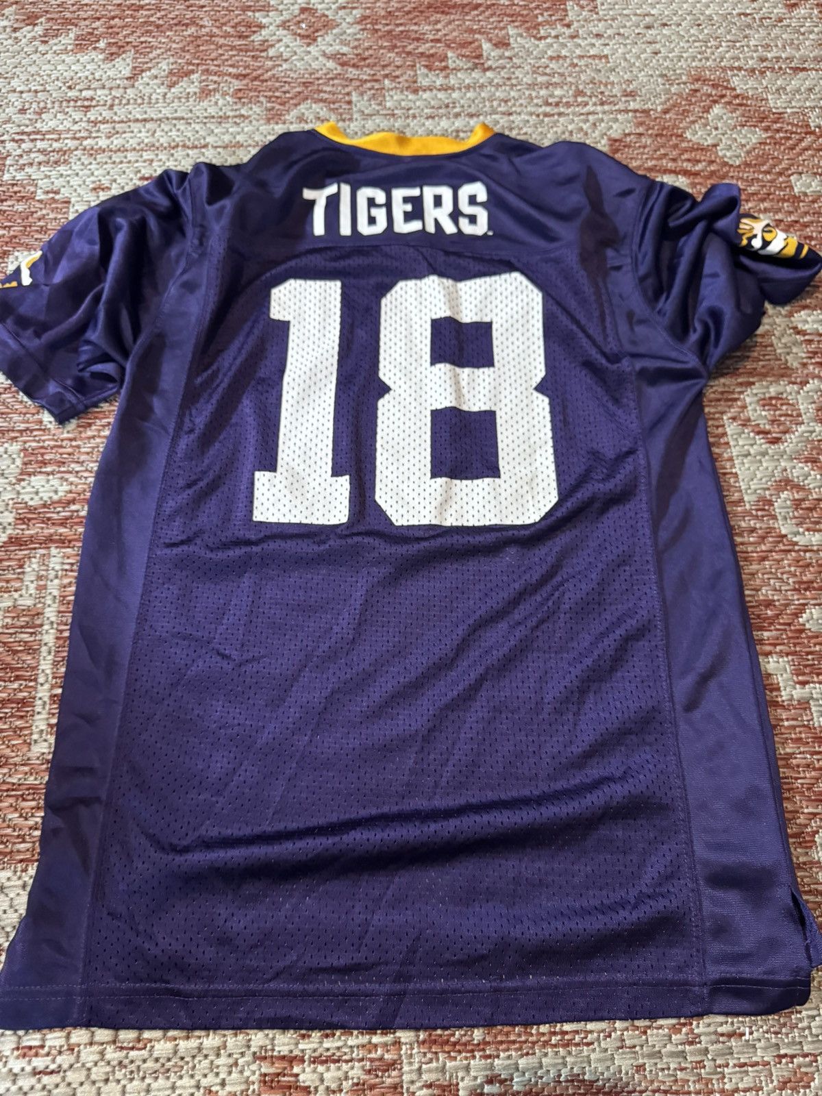 NCAA LSU TIGERS KIDS LARGE JERSEY WOMENS S PURPLE Size US XXS / EU 40 - 3 Thumbnail