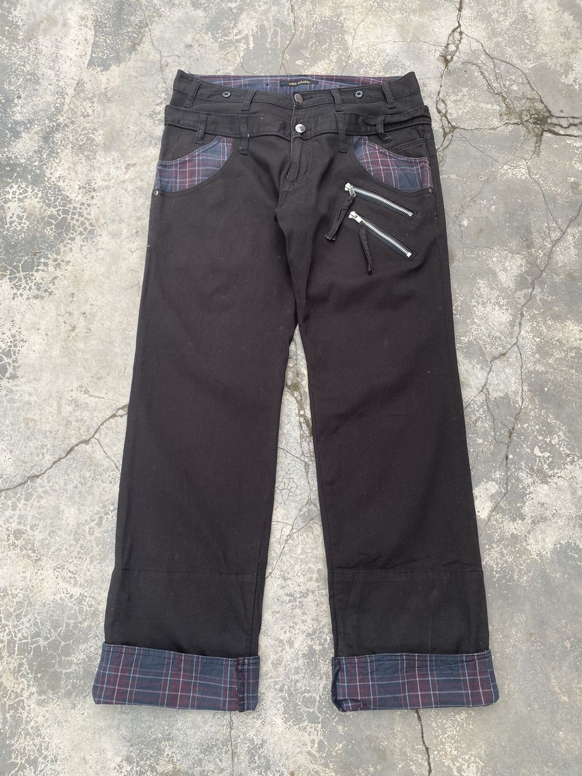 Japanese Brand WILD KHAKIS Double Waist Jeans Size US 32 / EU 48 - 1 Thumbnail