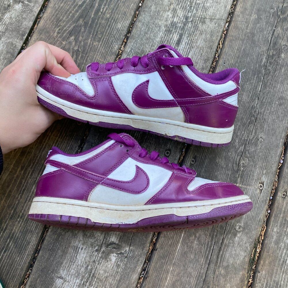 Nike 2024 Nike Dunk Low Viotech White Purple Size 6.5 Size US 6.5 / EU 39-40 - 5 Thumbnail