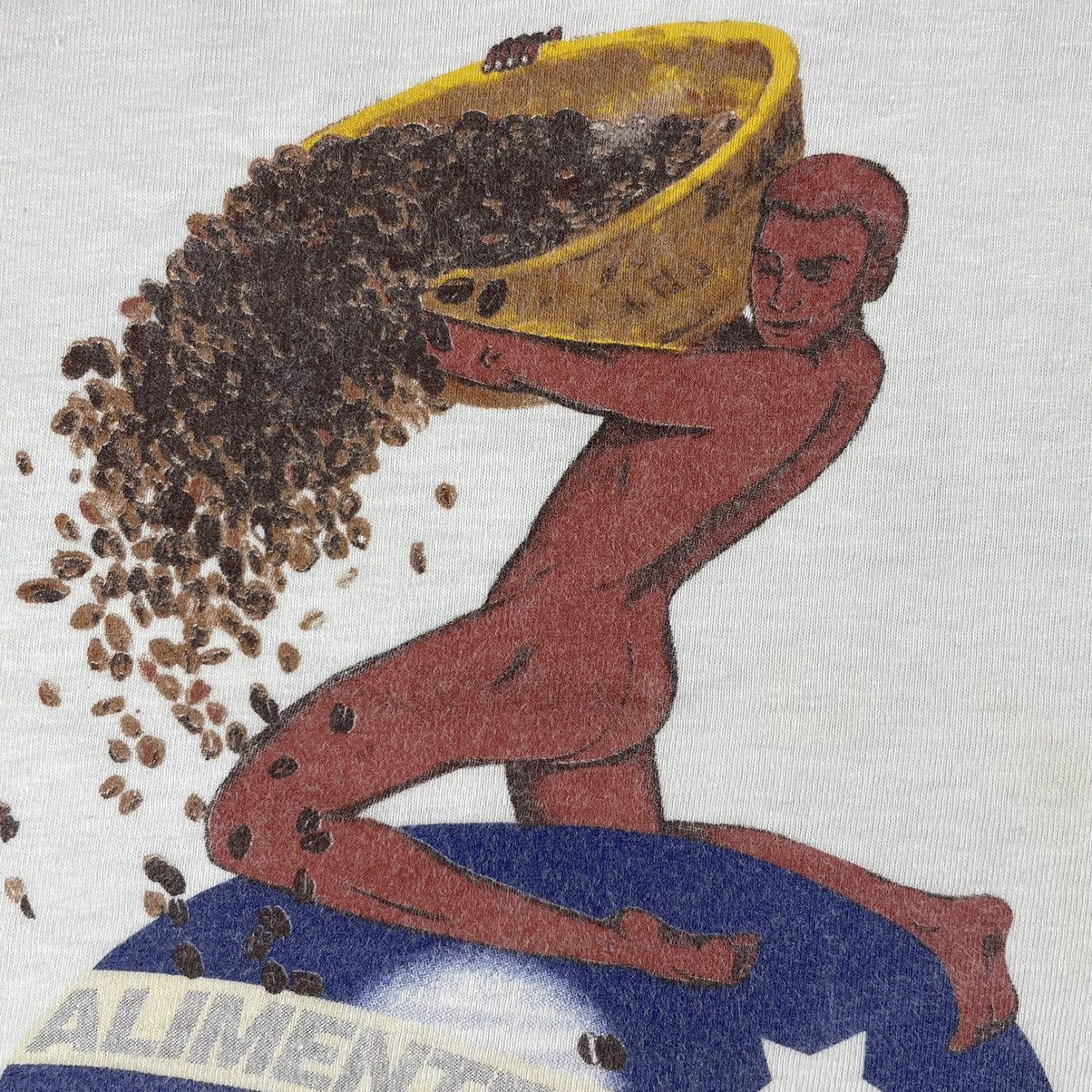 Hanes × Vintage Vintage Espresso Roma Cafe t shirt Size US L / EU 52-54 / 3 - 4 Thumbnail