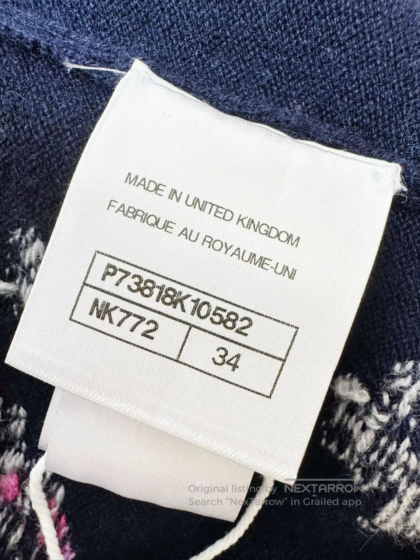 Chanel Chanel 22K Floral Cashmere Cardigan. Size US S / EU 44-46 / 1 - 6 Thumbnail