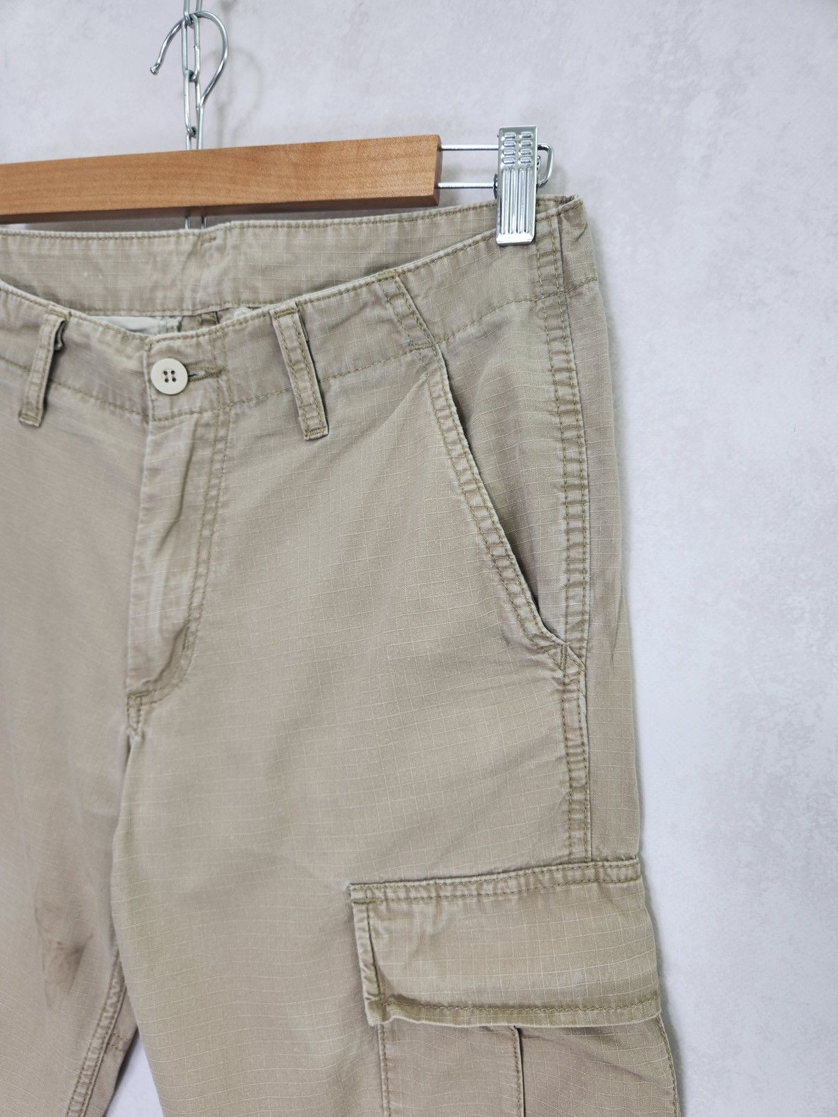 Carhartt × Carhartt Wip × Vintage Vintage 90s Carhartt slim Cargo Pants 28x32 Size US 28 / EU 44 - 6 Thumbnail