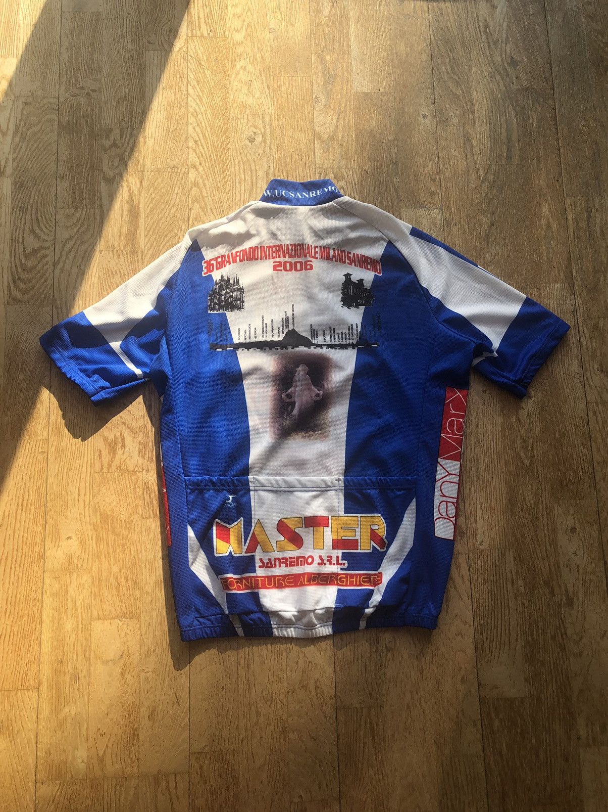 Vintage RARE MILANO SANREMO 2006 CYCLING JERSEY VINTAGE Size US S / EU 44-46 / 1 - 2 Thumbnail
