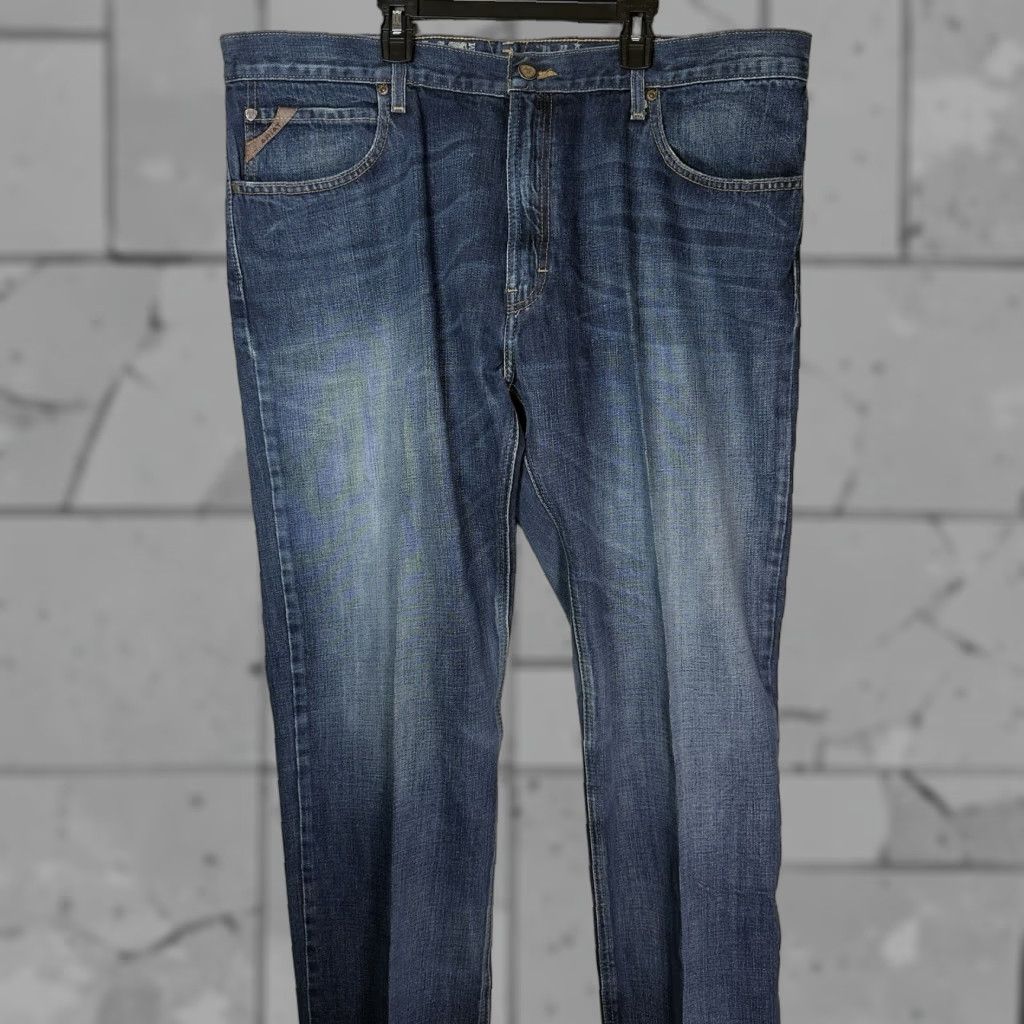 Ariat Ariat Jeans Bootcut Blue 100% Cotton Mens Size 40x34 Low Rise Size US 40 / EU 56 - 1 Thumbnail