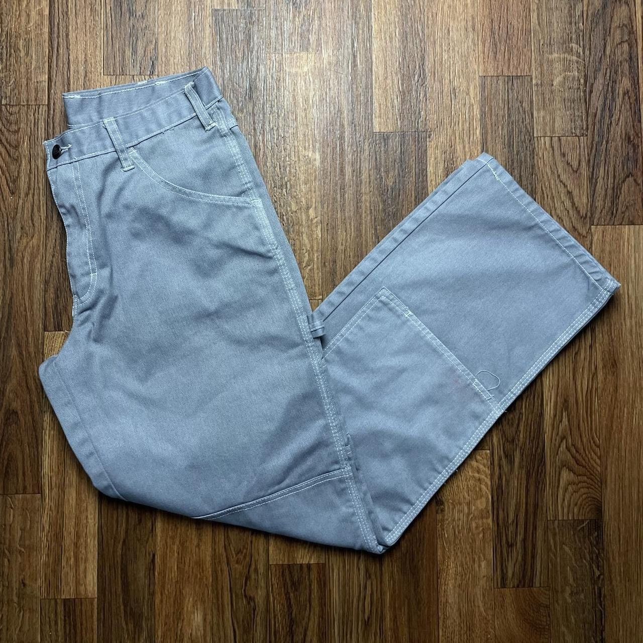 Dickies Dickies Double Knee Thin Grey Work Pants Utility 30” x 30” Size US 30 / EU 46 - 1 Thumbnail
