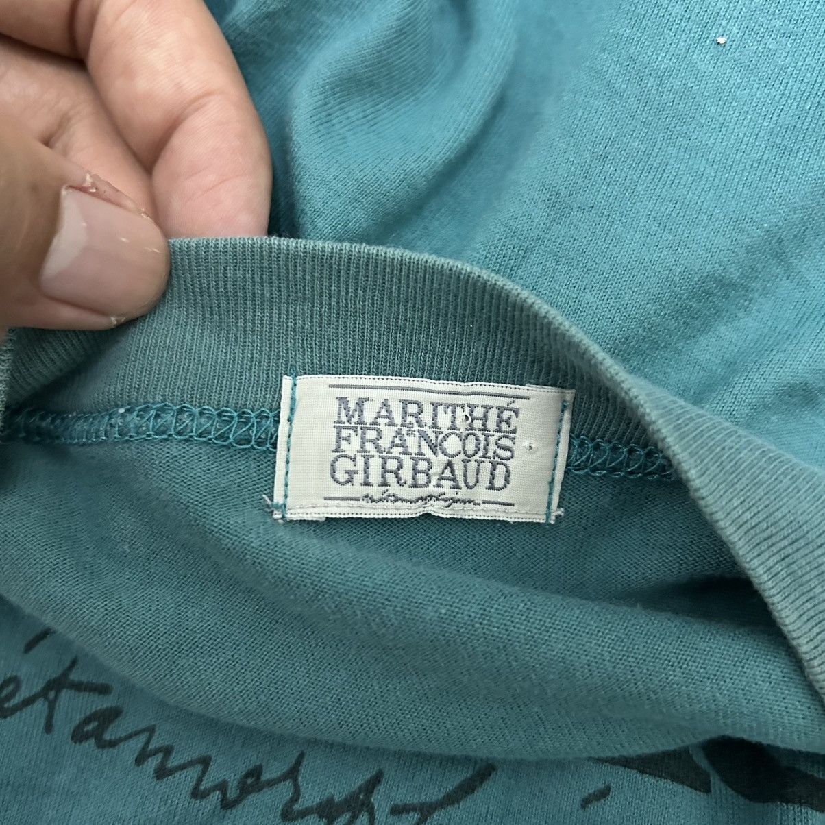 Marithe + Francois Girbaud Vintage MARITHE FRANCOIS GIRBAUD Tshirt Size US M / EU 48-50 / 2 - 10 Thumbnail