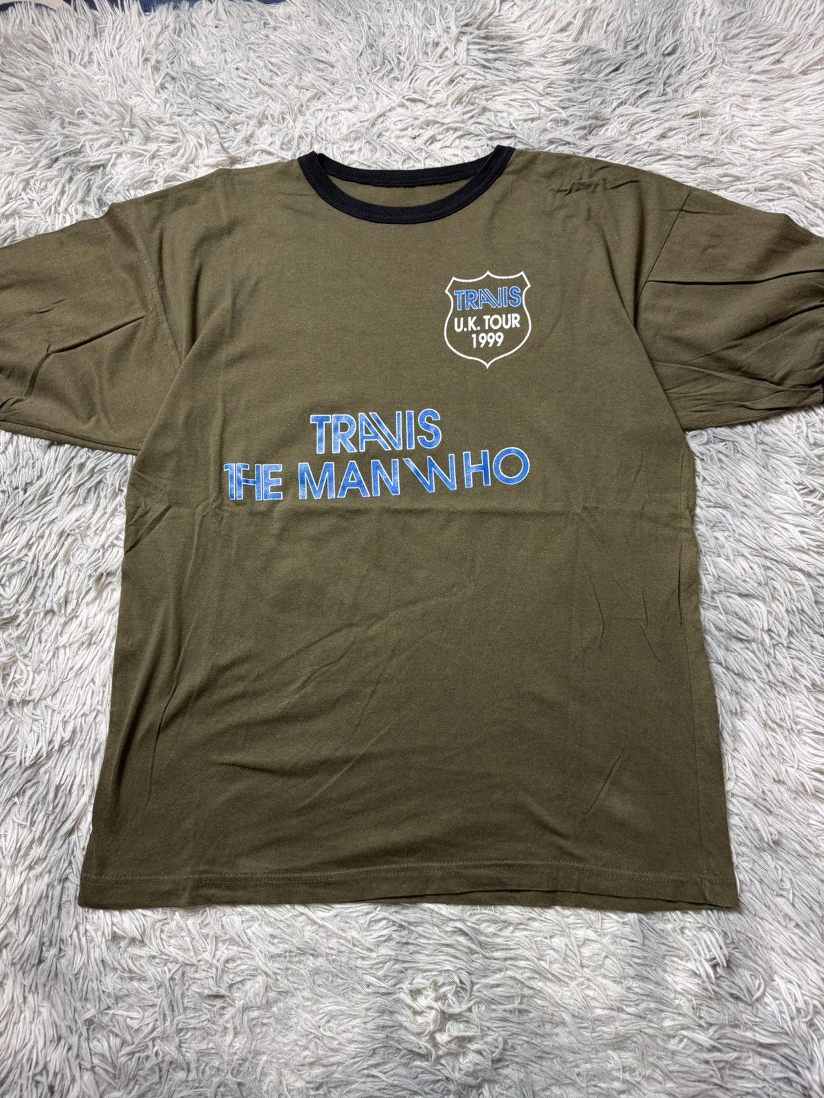 Band Tees Vintage Travis 1999 The Man Who Size US L / EU 52-54 / 3 - 1 Thumbnail
