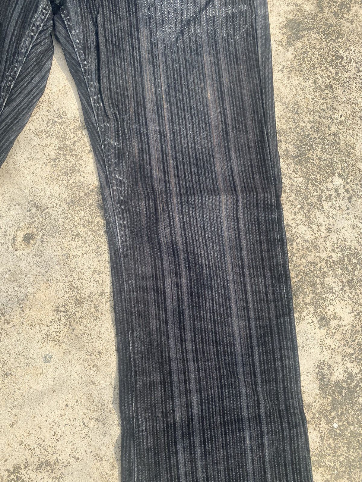 If Six Was Nine Flare Rupert Velvet Distressed Bootcut Size US 32 / EU 48 - 6 Thumbnail
