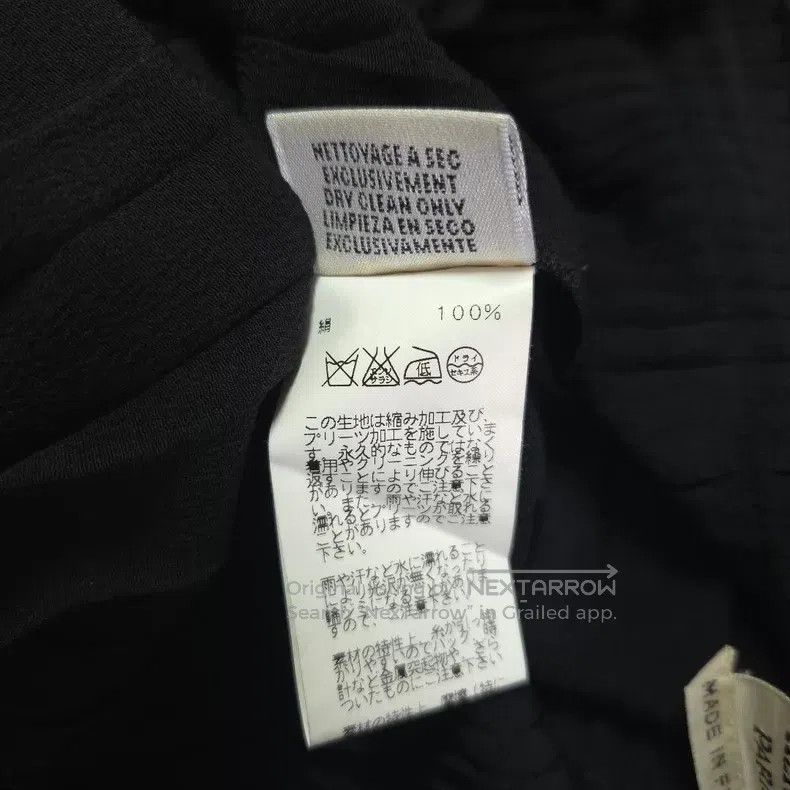 Hermes Hermes Black Pleated Half Skirt Size 25" / US 0 / IT 36 - 4 Thumbnail