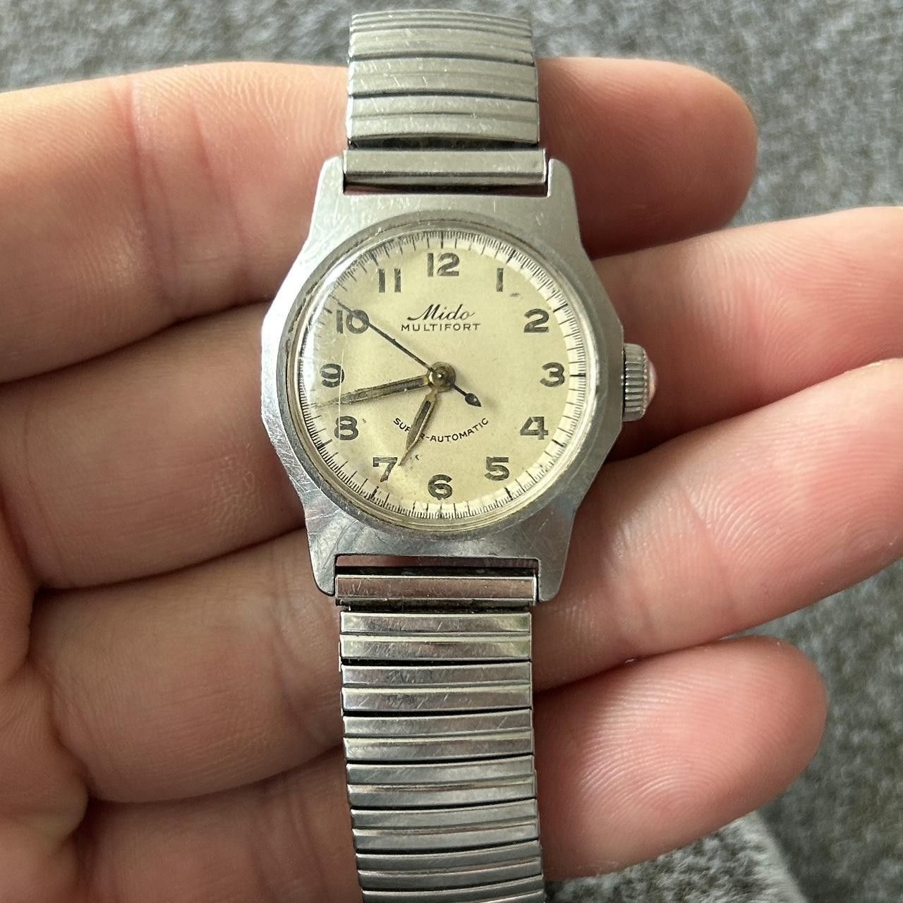 Other Vintage Mido Multifort Watch Size 28 - 1 Thumbnail