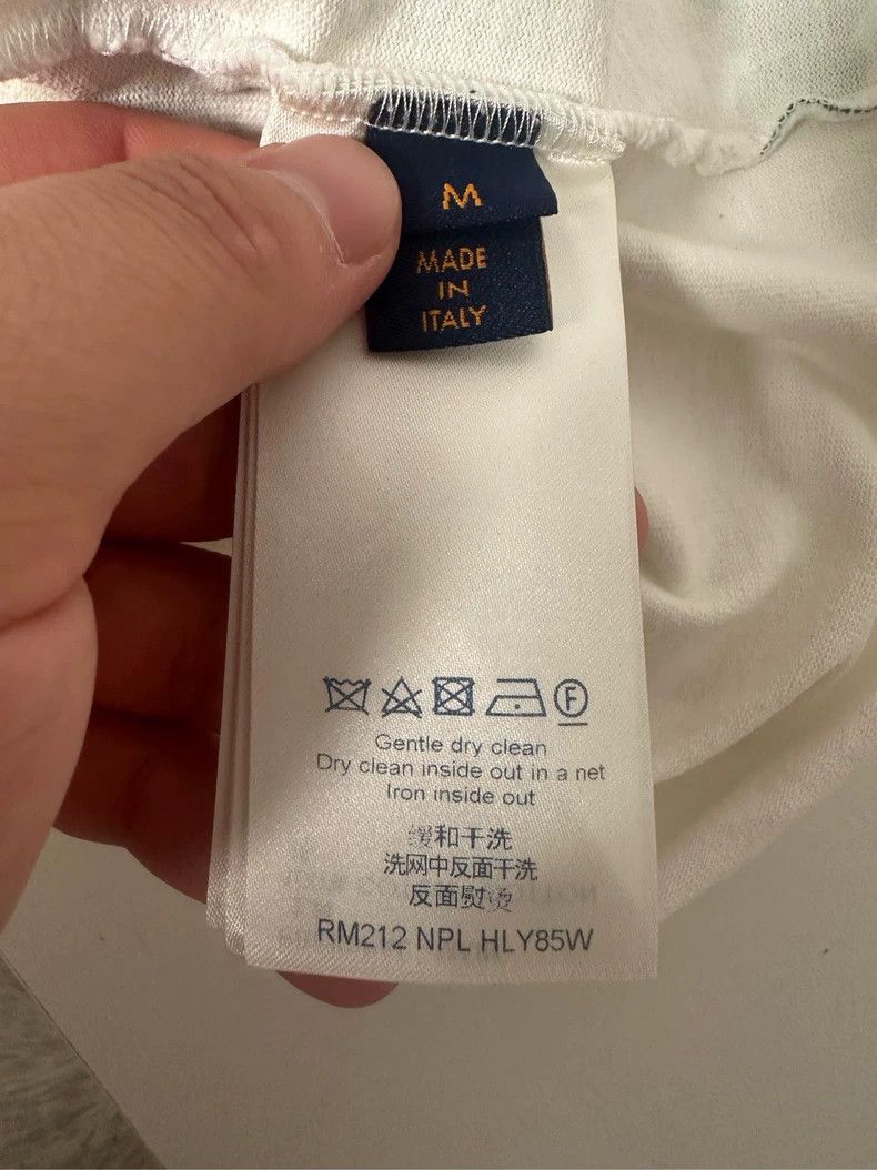 Louis Vuitton LOUIS VUITTON White green monogram printed short sleeve Size US M / EU 48-50 / 2 - 4 Thumbnail