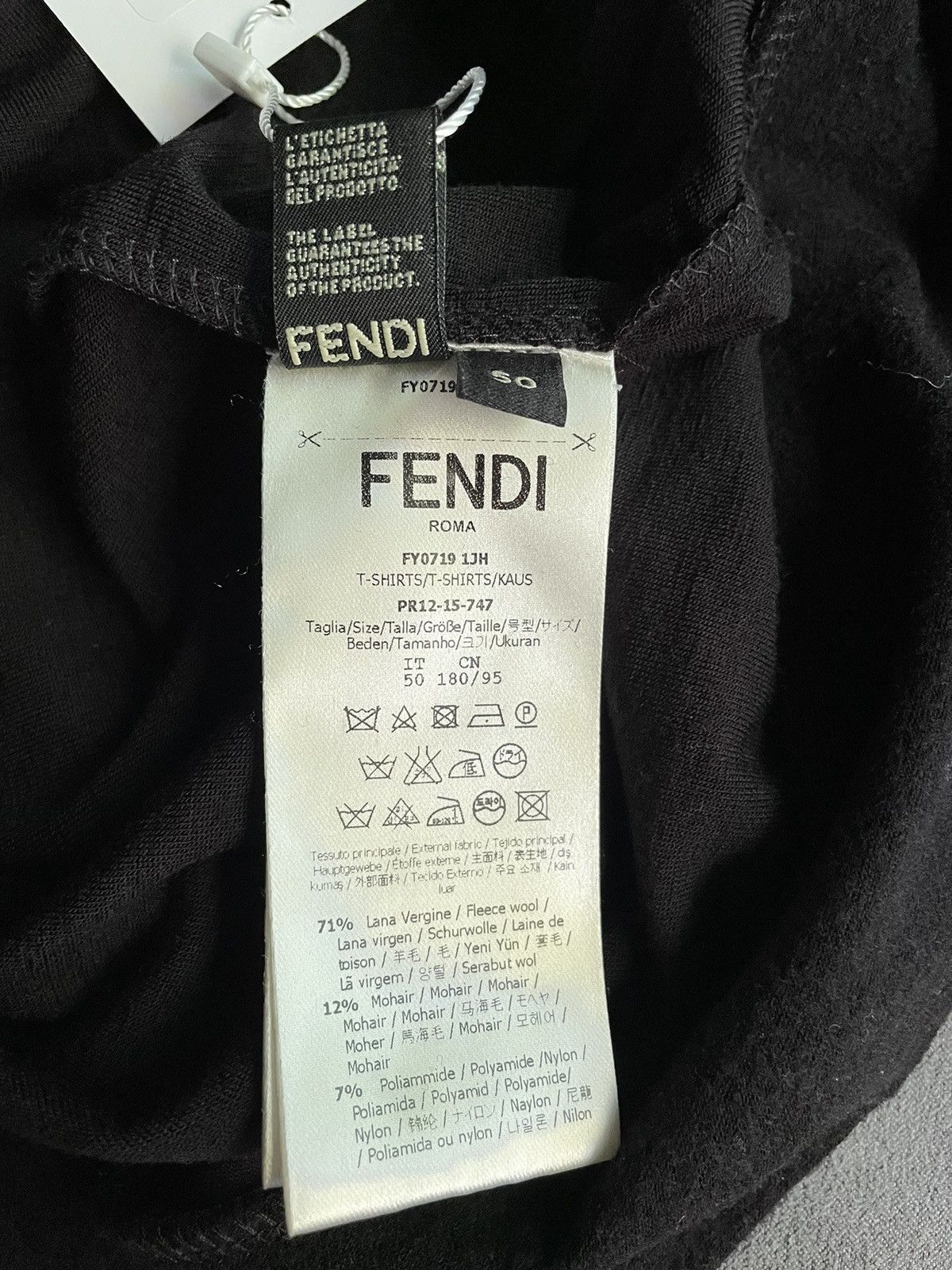 Fendi Fendi Bug Eyes Wool Sweater Size US M / EU 48-50 / 2 - 10 Thumbnail