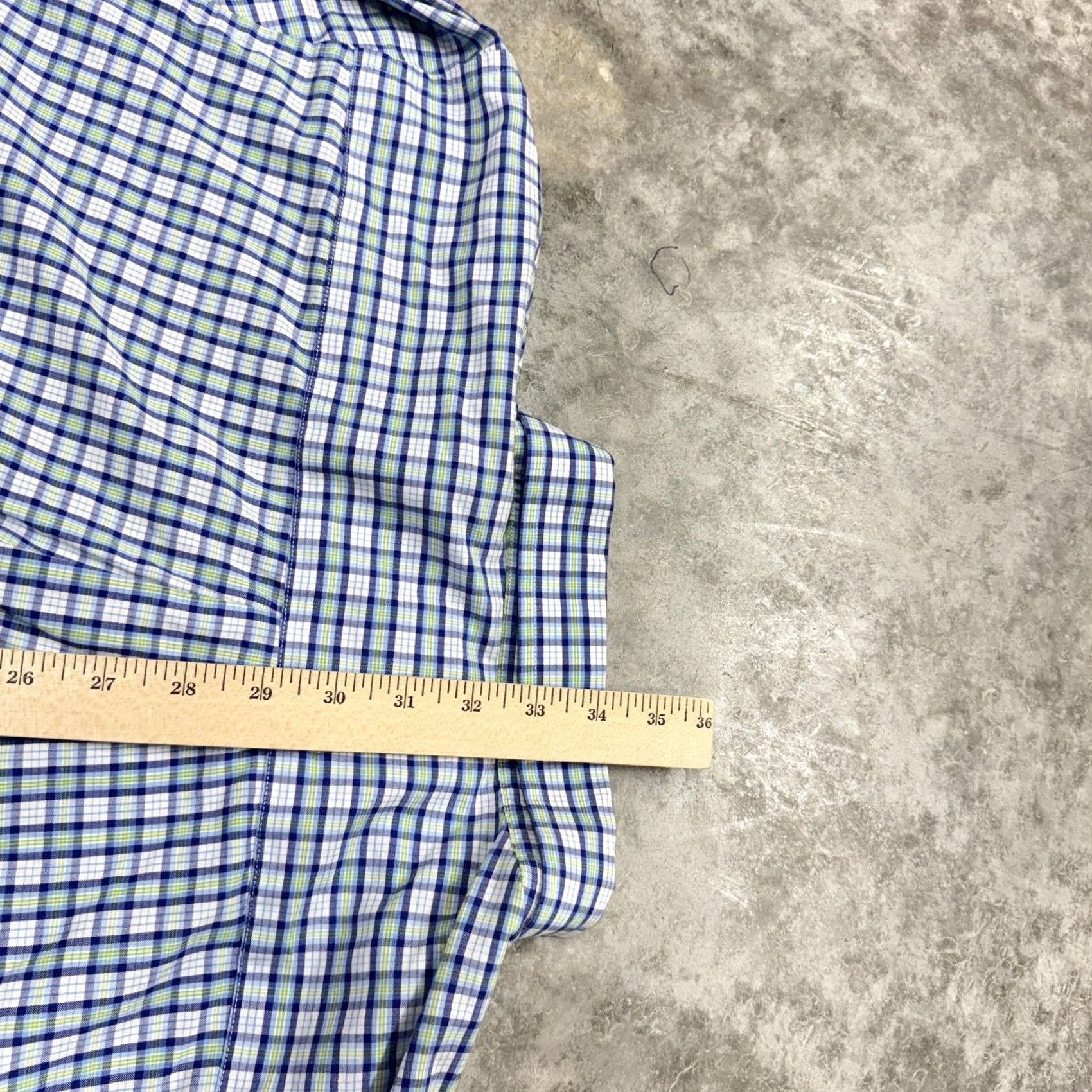 Vineyard Vines Vineyard Vines Shirt Mens XXL Blue Slim Fit Tucker Plaid Button Down Long Sleeve Size US XXL / EU 58 / 5 - 6 Thumbnail