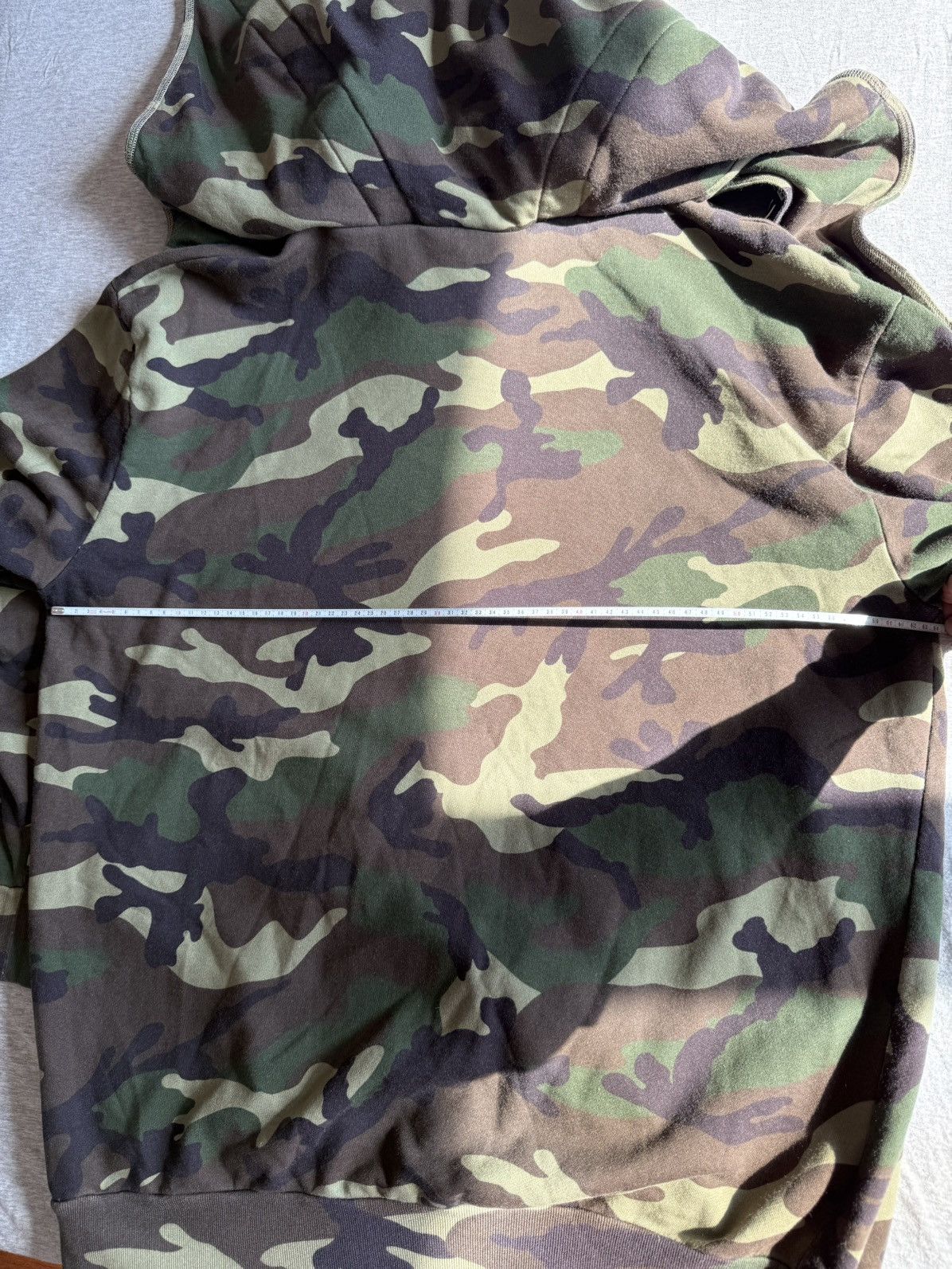 Celine CELINE BY HEDI SLIMANE Oversized Logo Band Camo Hoodi Size US M / EU 48-50 / 2 - 6 Thumbnail