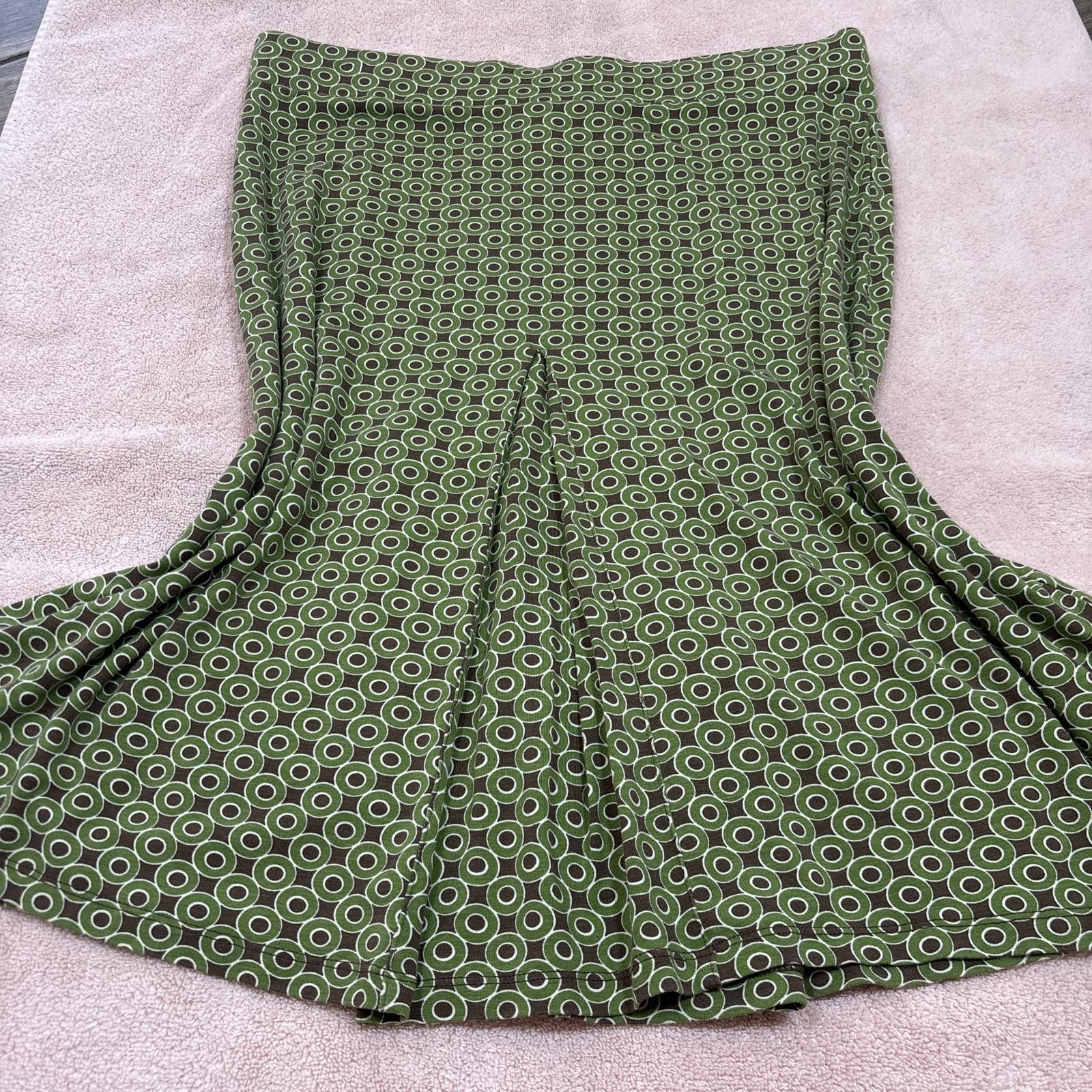 Other y2k low waisted green midi skirt Size 34" / US 12 / IT 48 - 1 Thumbnail