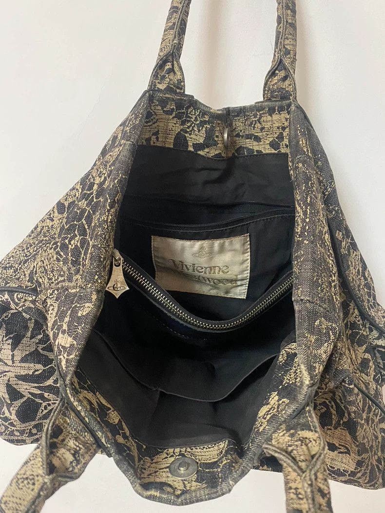 Vivienne Westwood Vivienne Westwood size os Ribbon printed handbag Size ONE SIZE - 4 Thumbnail