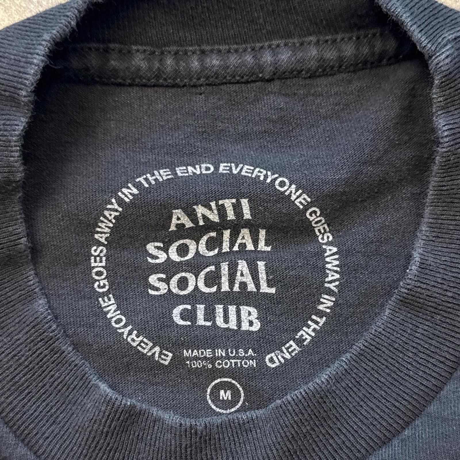 Anti Social Social Club Anti Social Social Club Blue Lightning Bolt Thunder T-Shirt Size US M / EU 48-50 / 2 - 5 Thumbnail