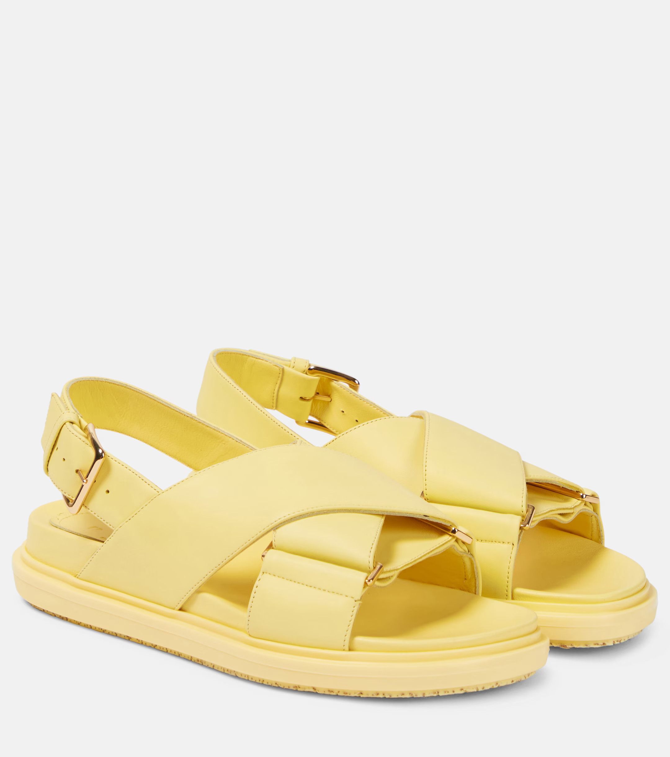 Marni o1w1db10824 Sandal in Beige Size US 10 / IT 40 - 1 Thumbnail