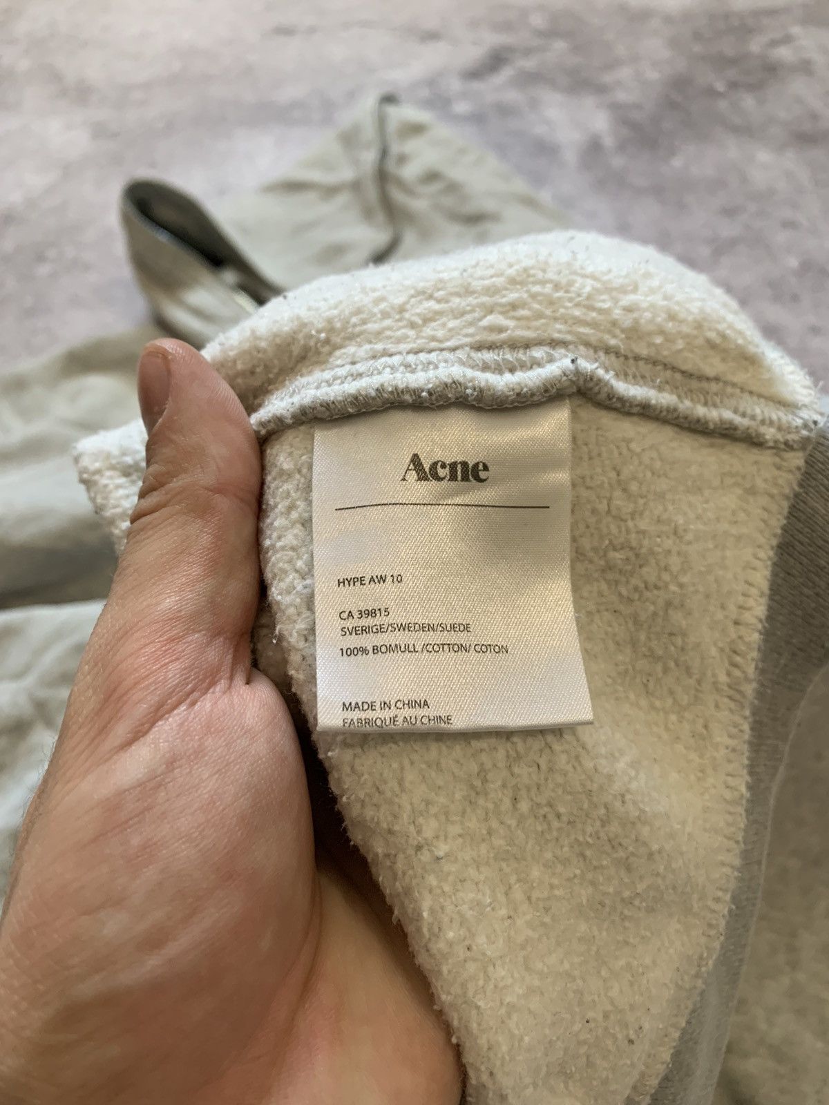 Acne Studios × Vintage Rare ACNE full zip hoodie 2010 Size US S / EU 44-46 / 1 - 9 Thumbnail