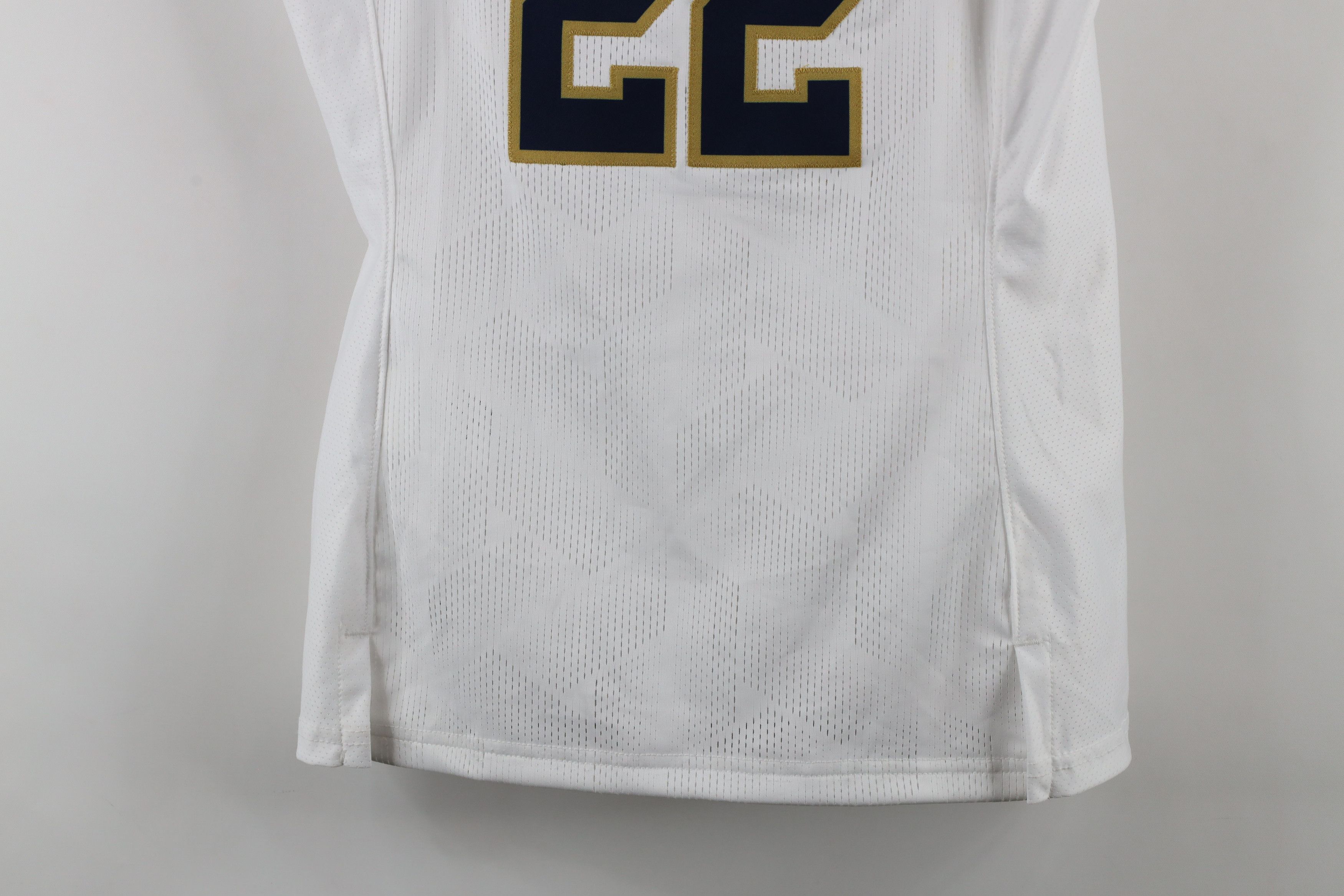 Under Armour × Vintage New Under Armour Dame University Basketball Jersey White Size S / US 4 / IT 40 - 15 Thumbnail
