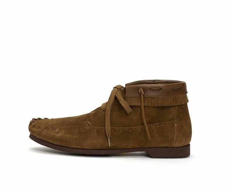 Visvim Wabanaki Blanket Folk Boots | Grailed